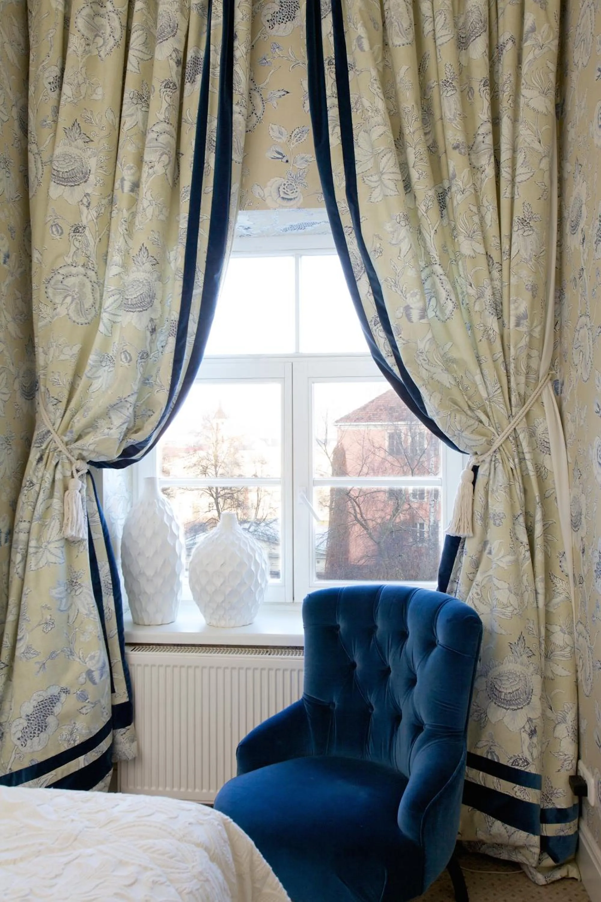 Decorative detail, Bed in Hotel Apia