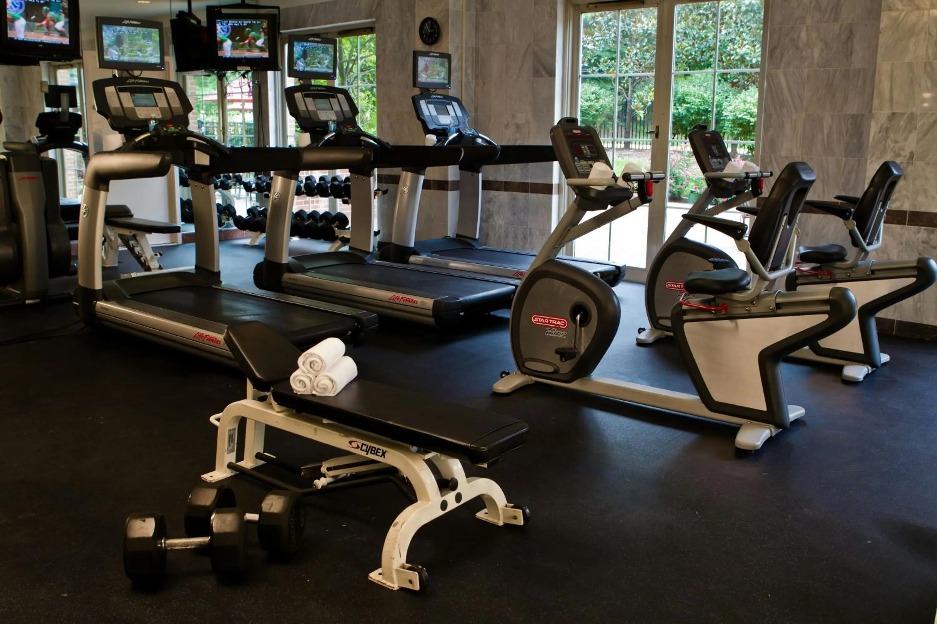 Fitness centre/facilities in Westfields Marriott Washington Dulles