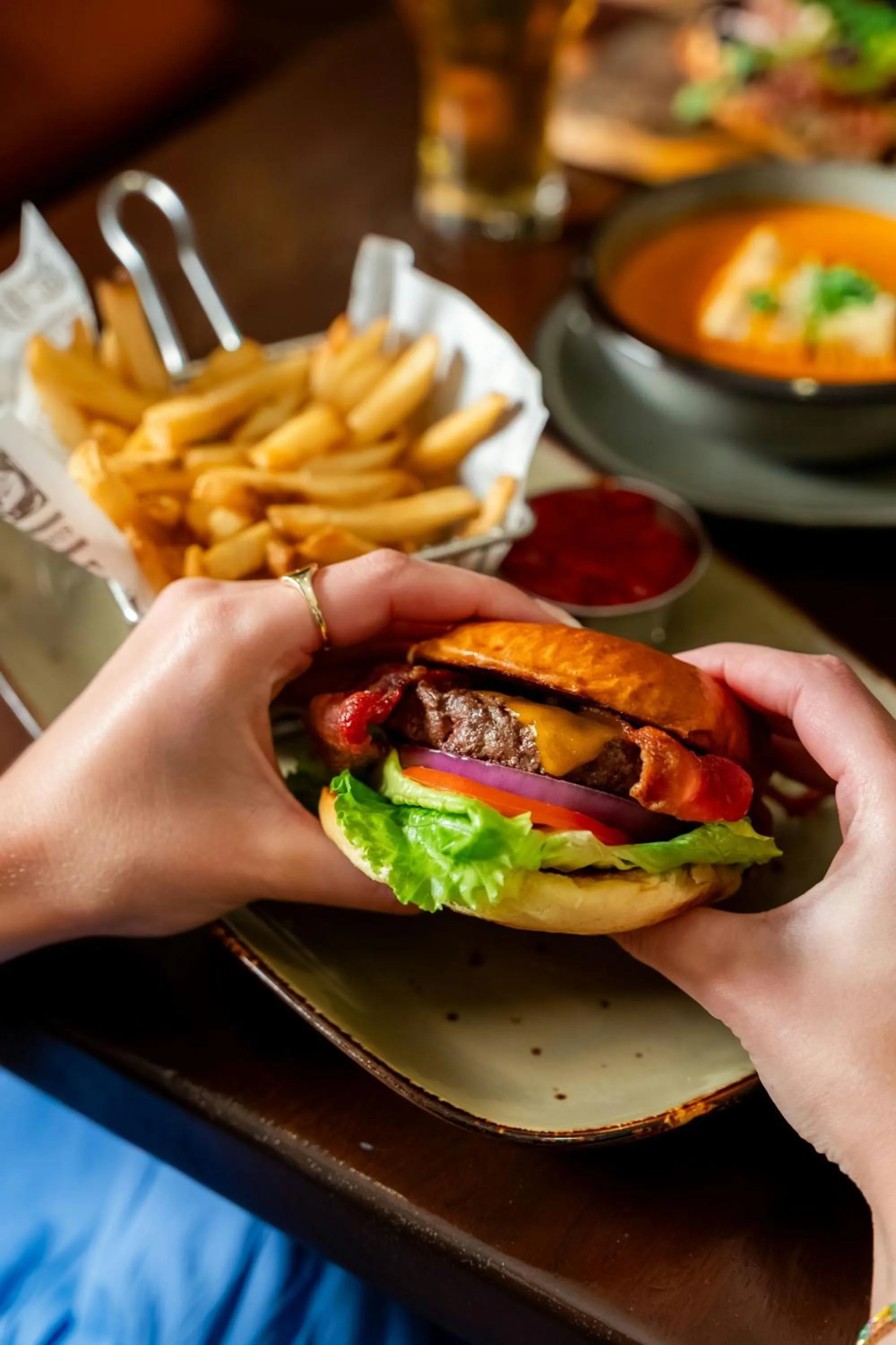 Restaurant/places to eat in Westfields Marriott Washington Dulles