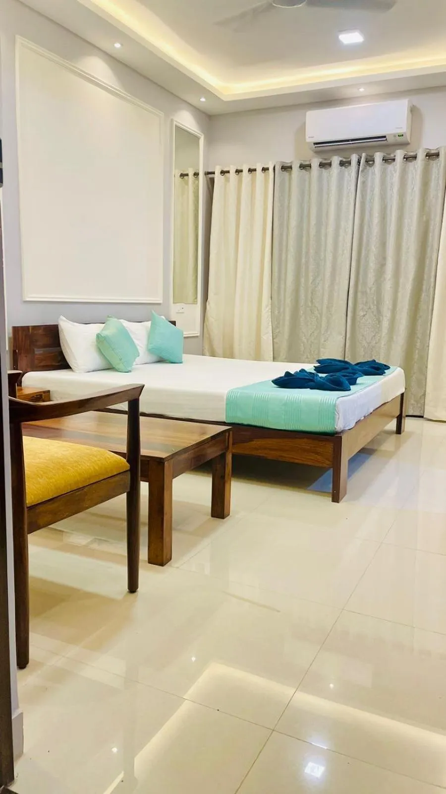 Bed in Monarch Suites