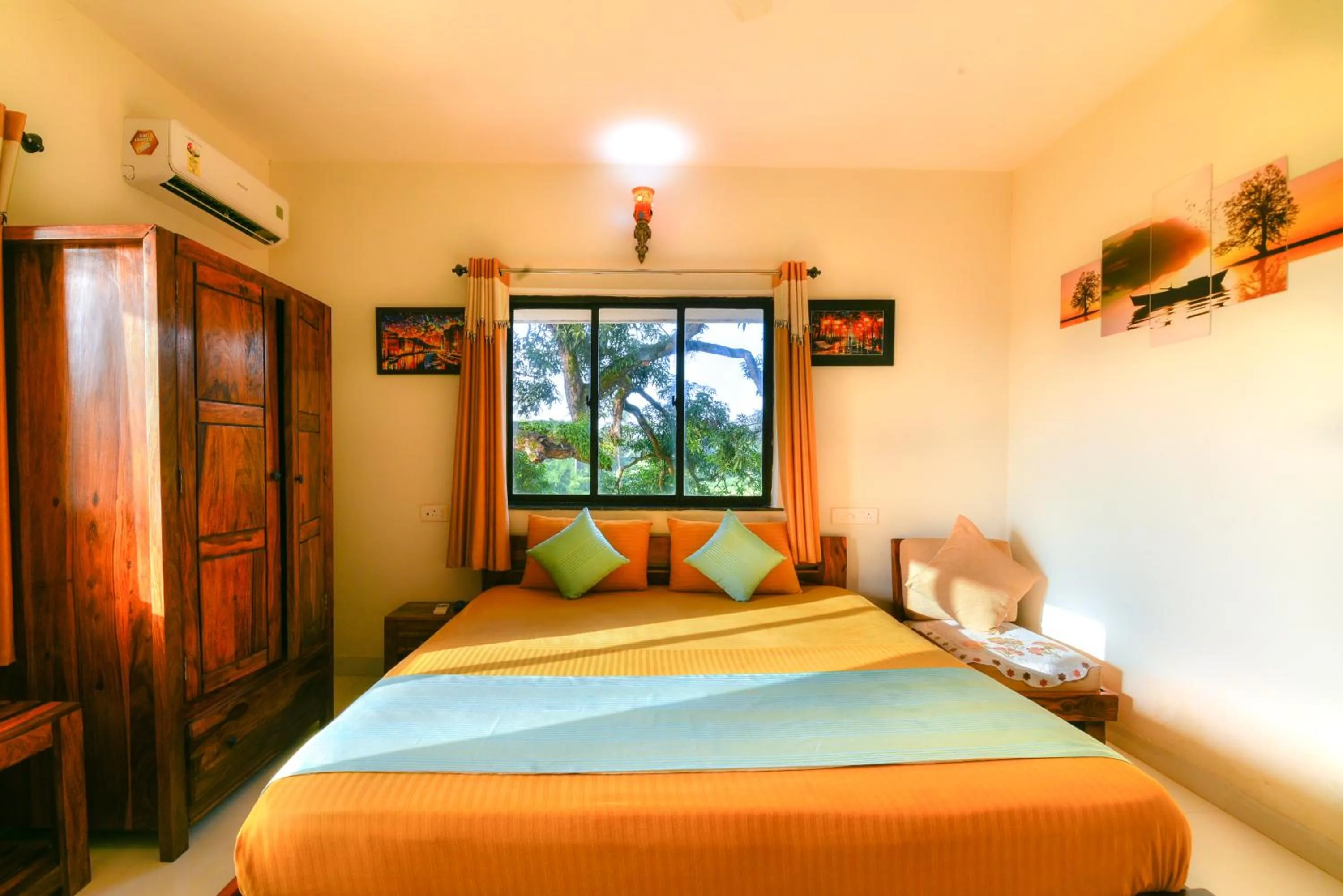 Bed in Monarch Suites