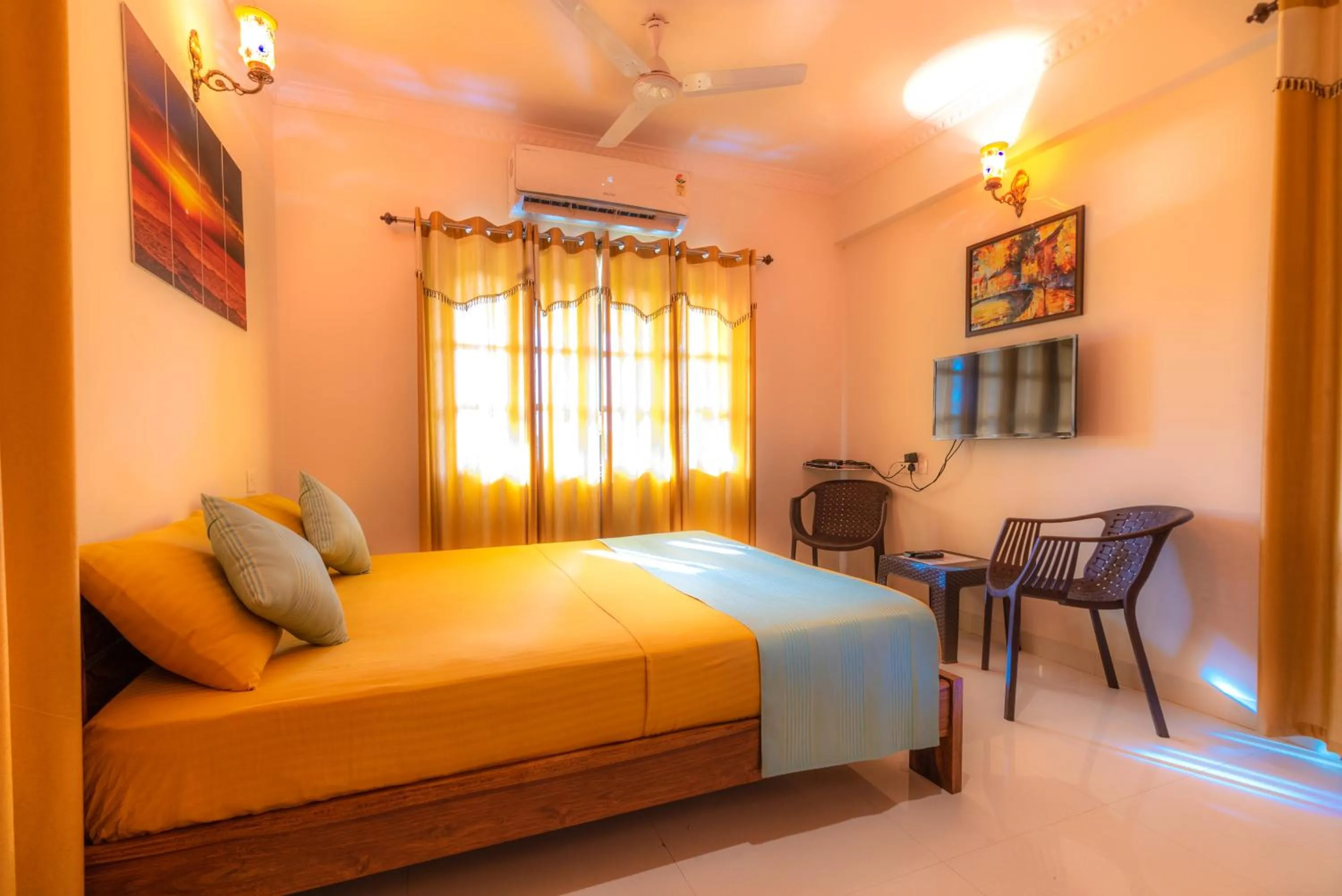 Bed in Monarch Suites