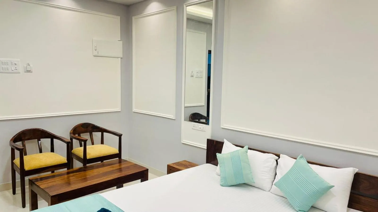 Bed in Monarch Suites