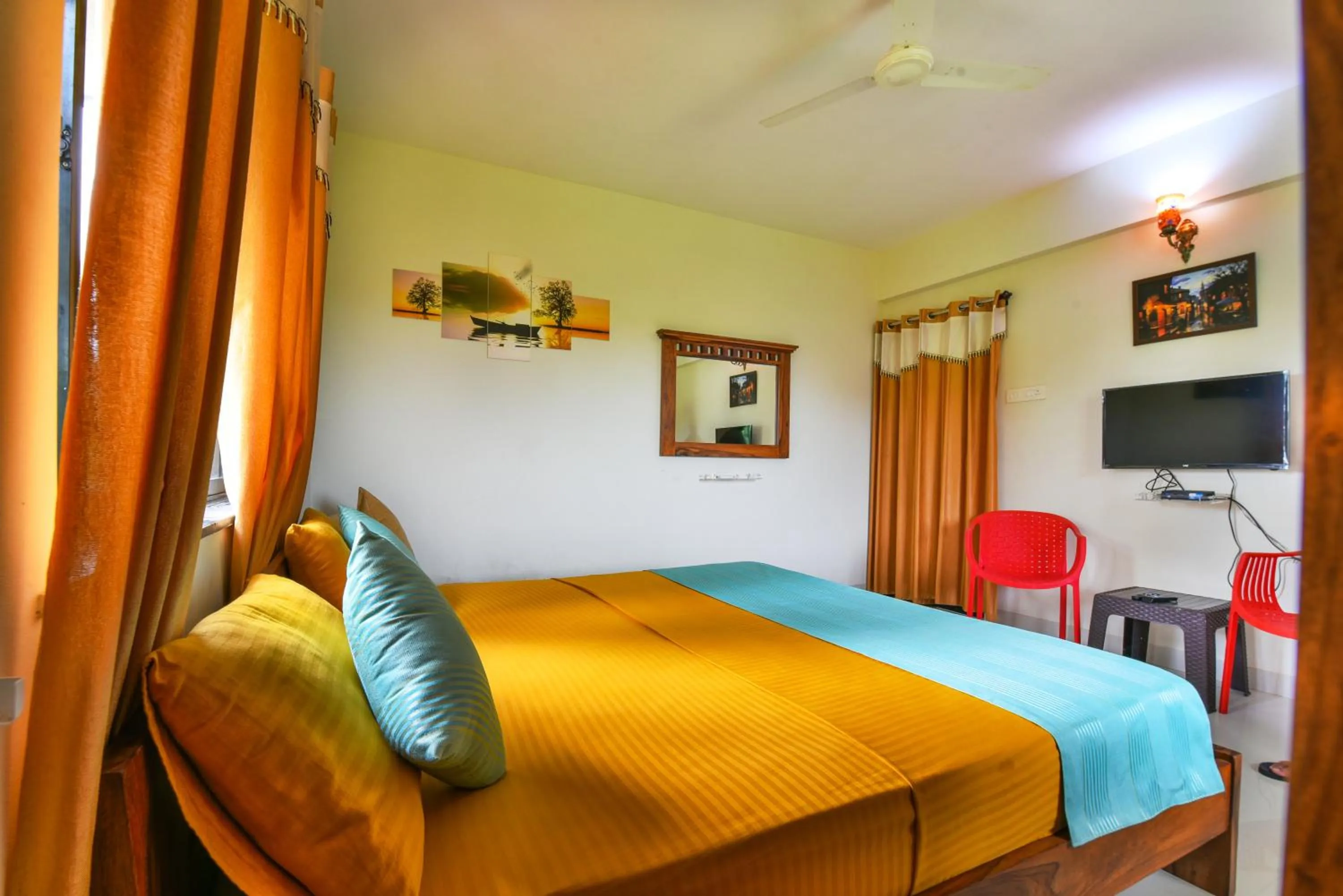 Bed in Monarch Suites