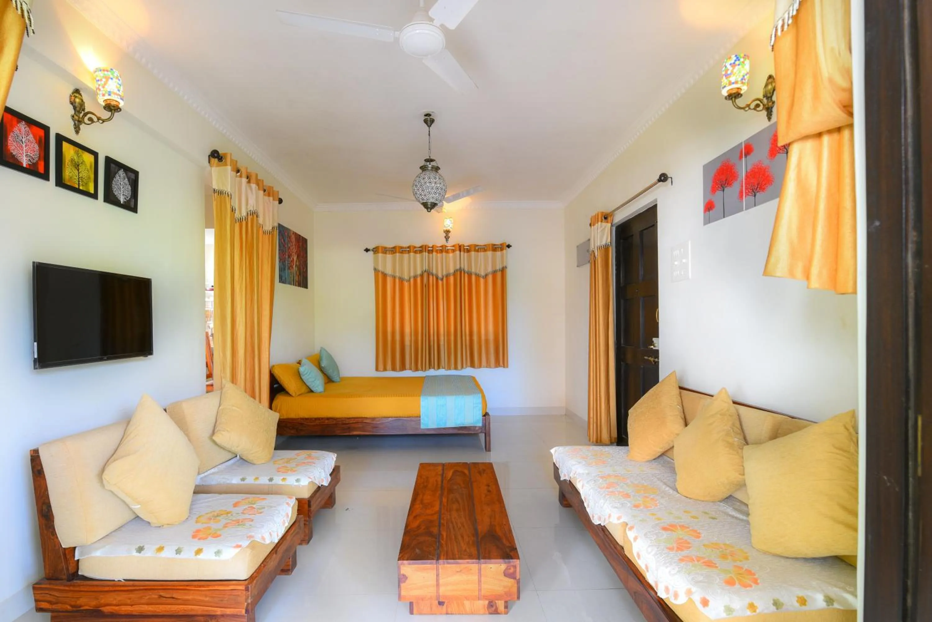 Bed in Monarch Suites