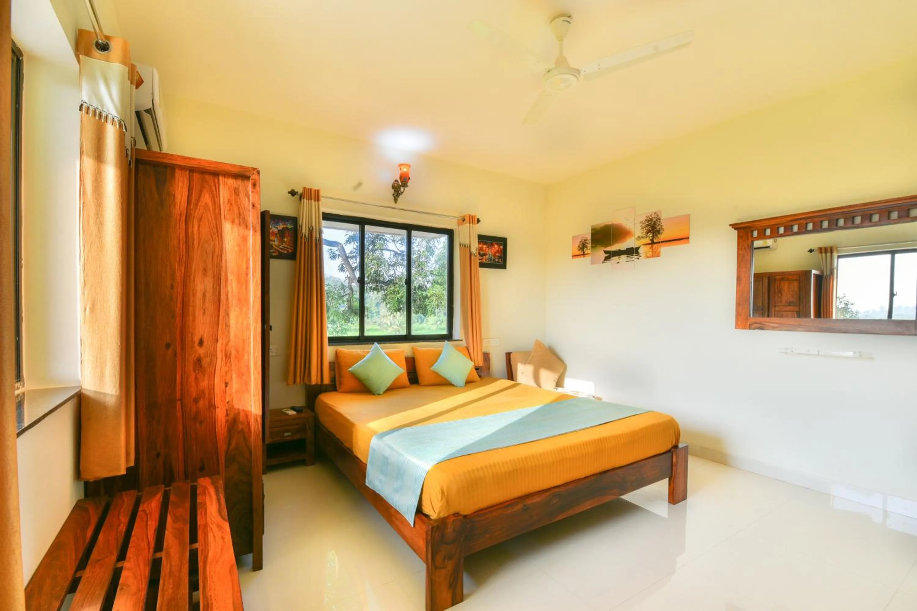 Bed in Monarch Suites