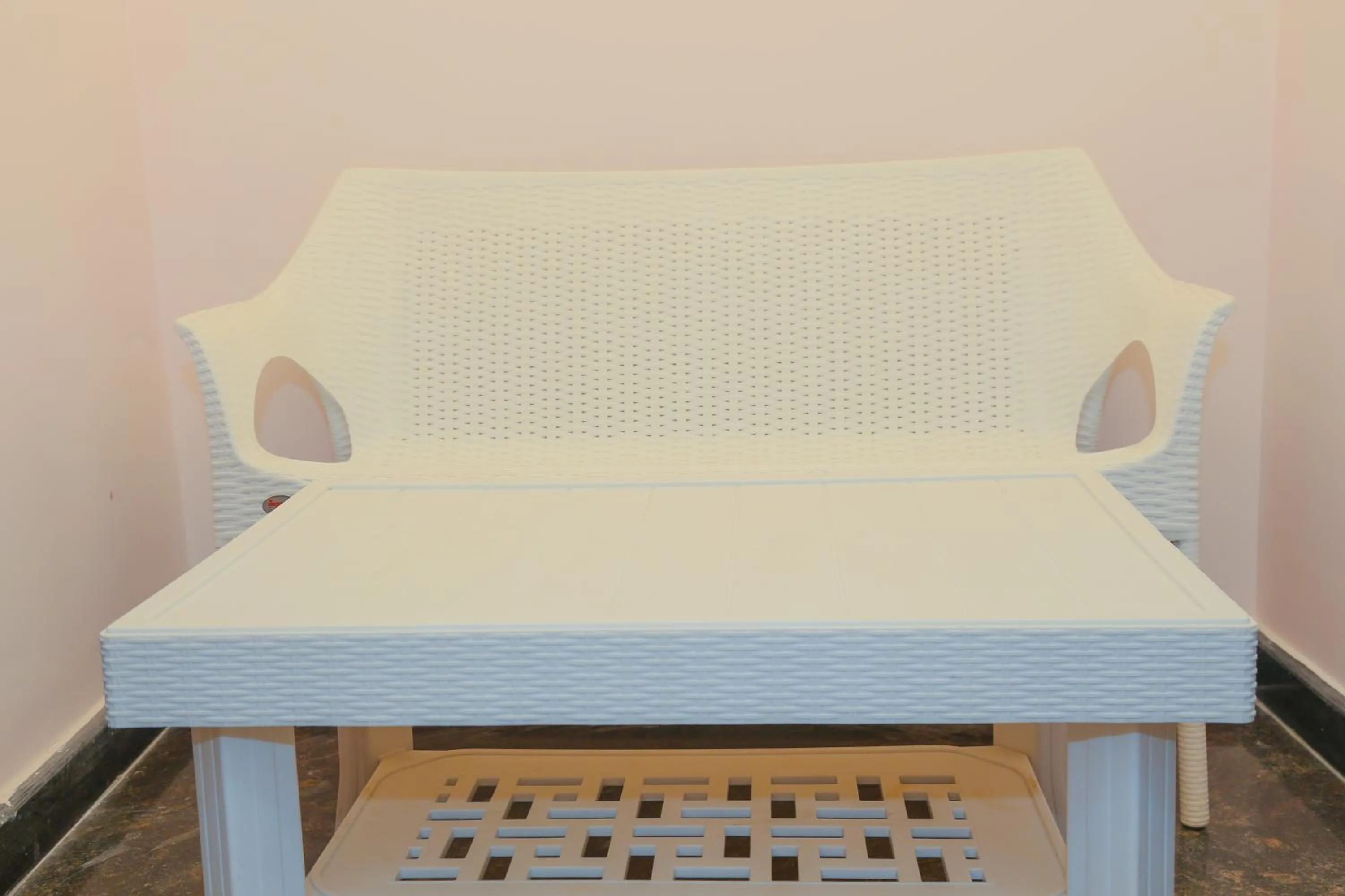 Seating area in P A Resort