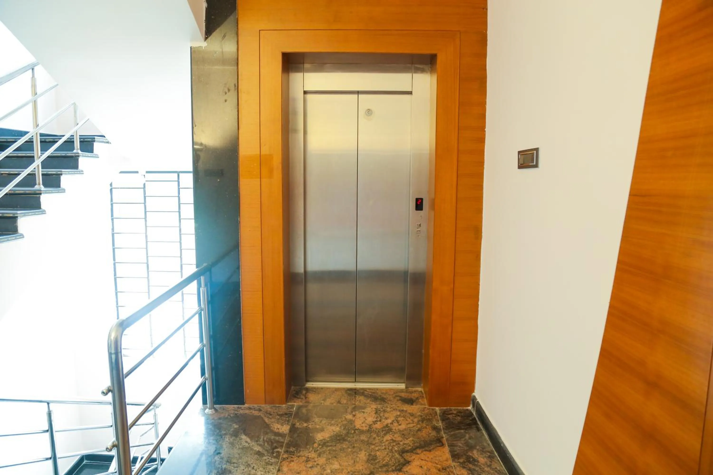 elevator in P A Resort