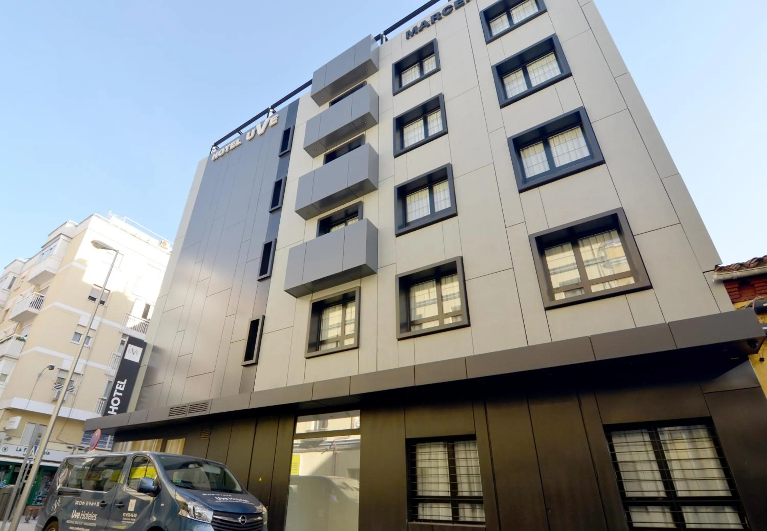 Facade/entrance in UVE Marcenado