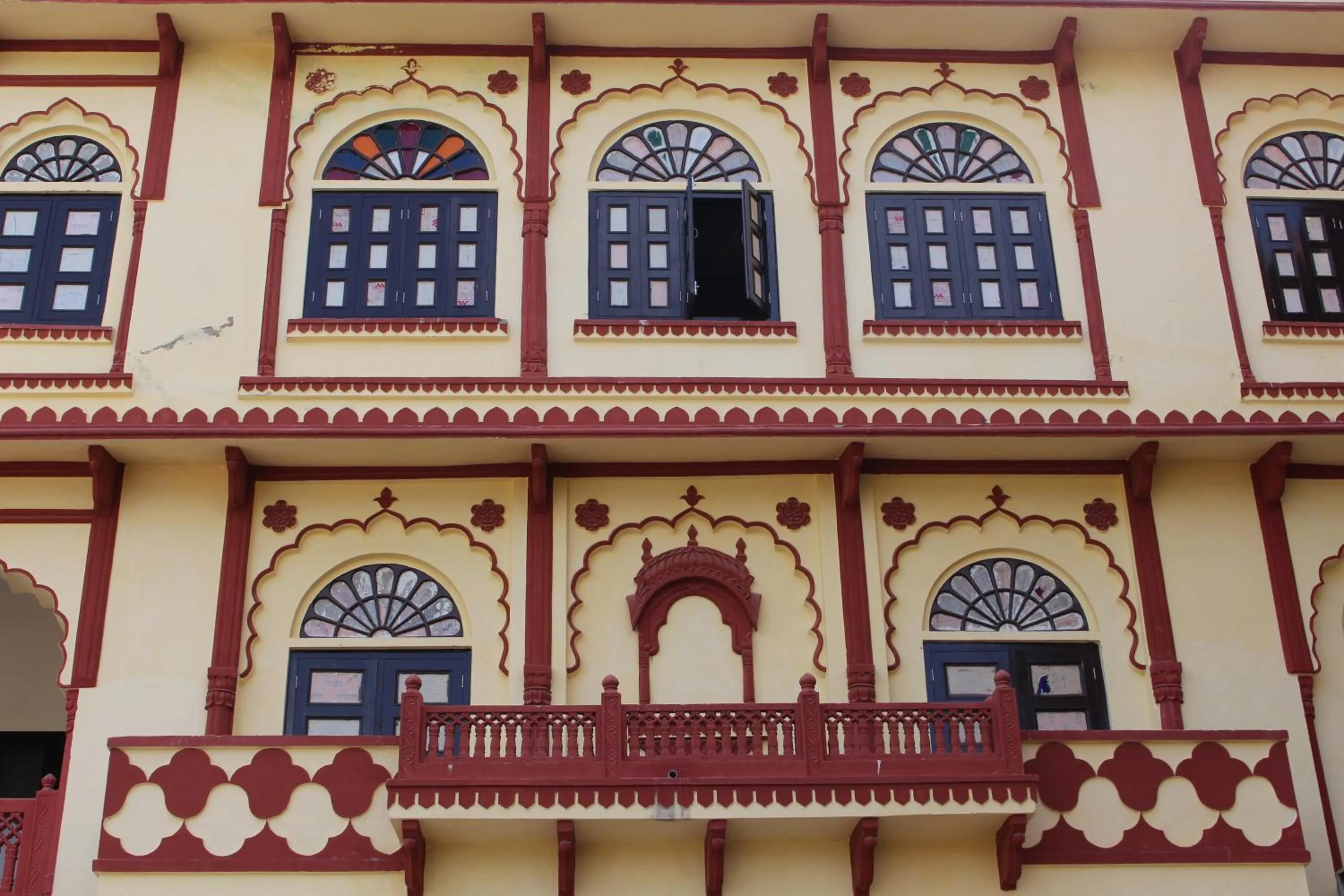 Facade/entrance in Moti Mahal - A Heritage Haveli