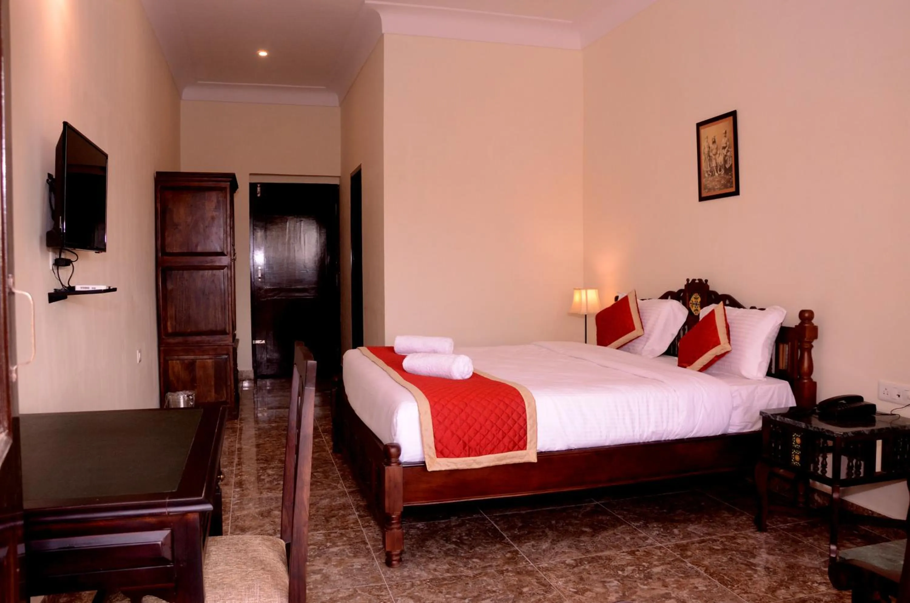 Bedroom in Moti Mahal - A Heritage Haveli