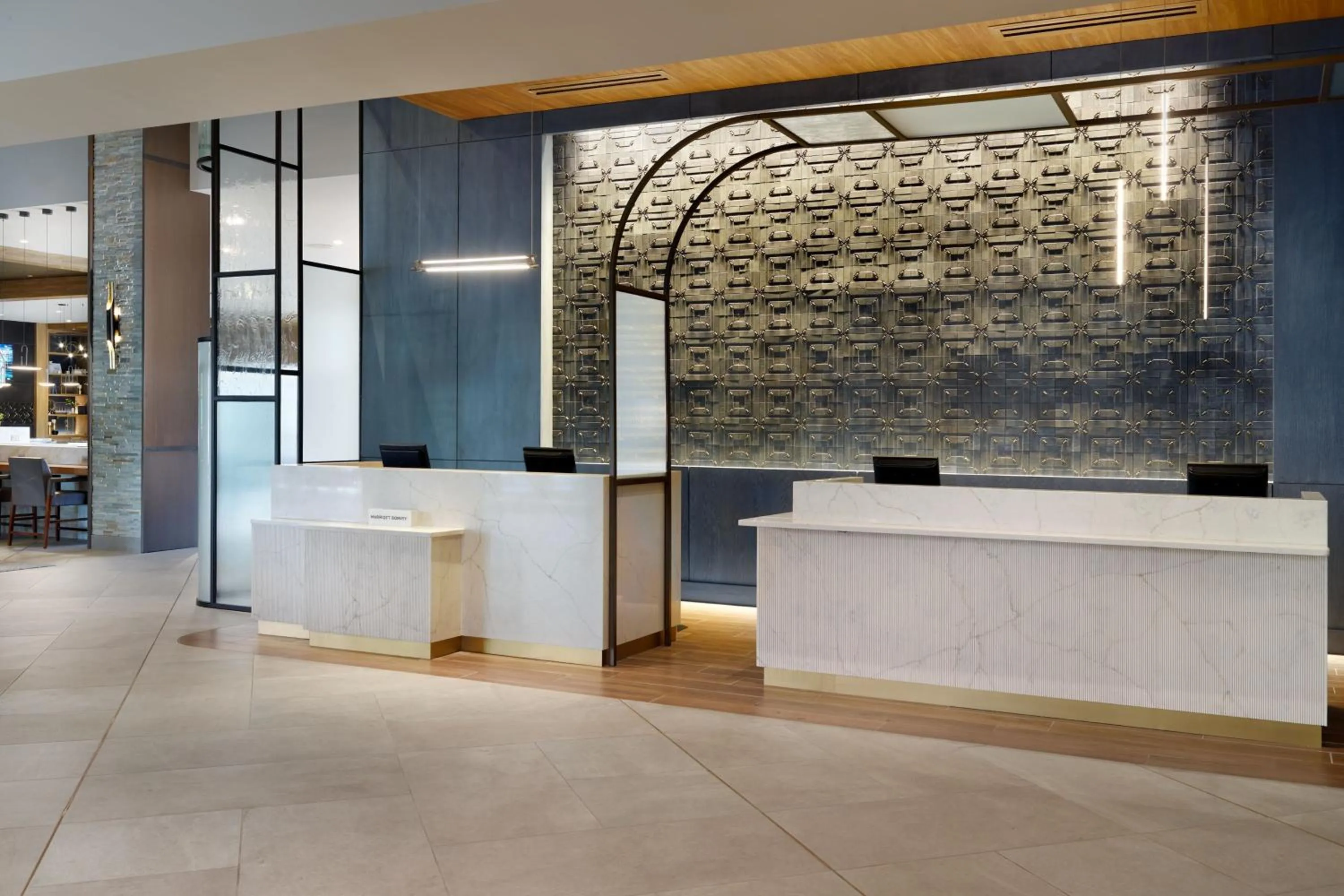 Lobby or reception in Marriott Kansas City Overland Park