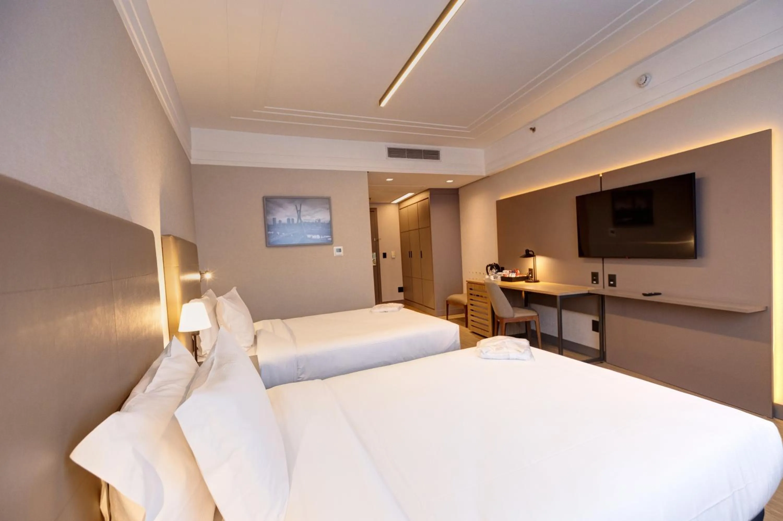 Bed in Radisson Alphaville