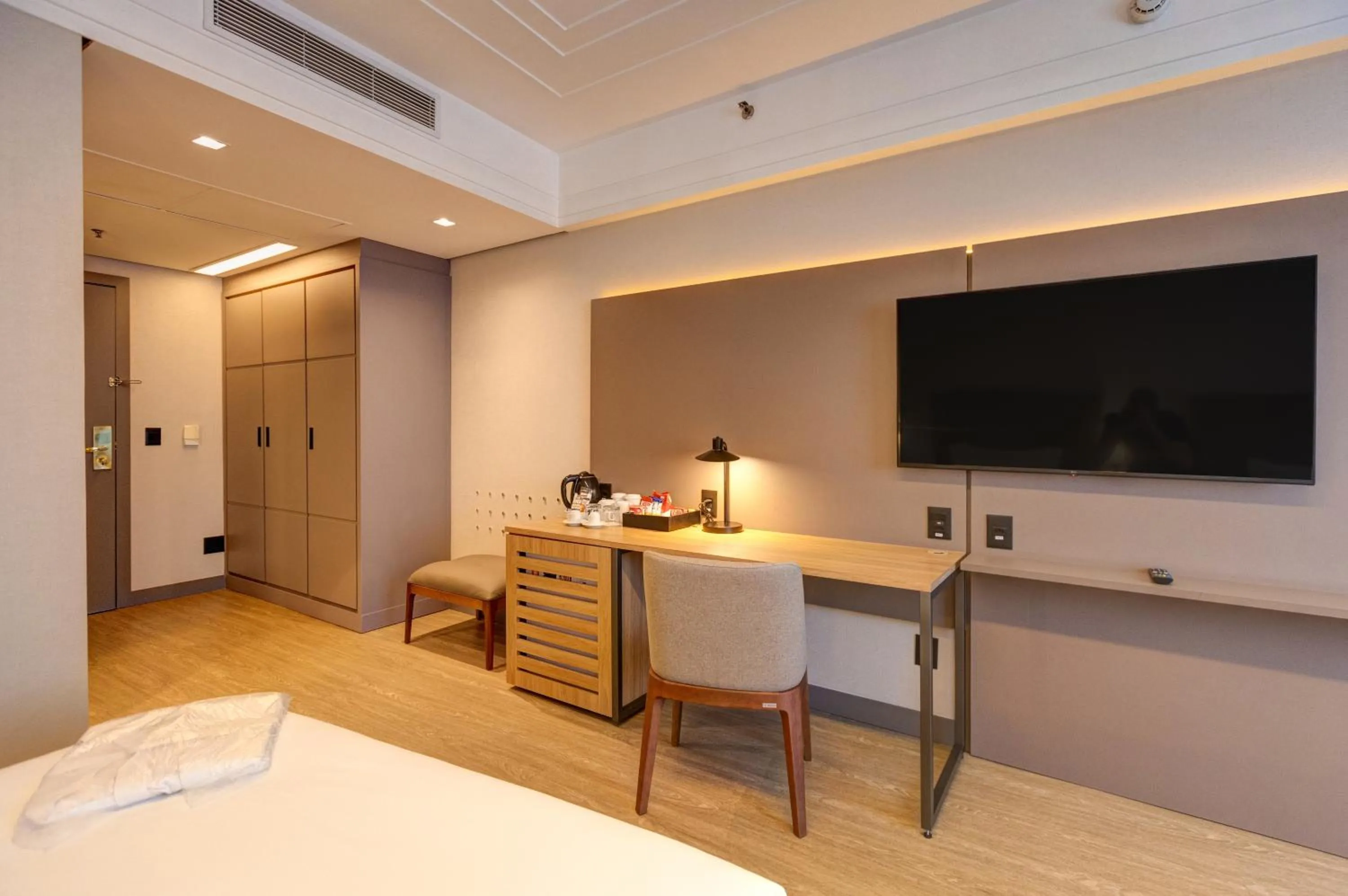 TV and multimedia, Bed in Radisson Alphaville