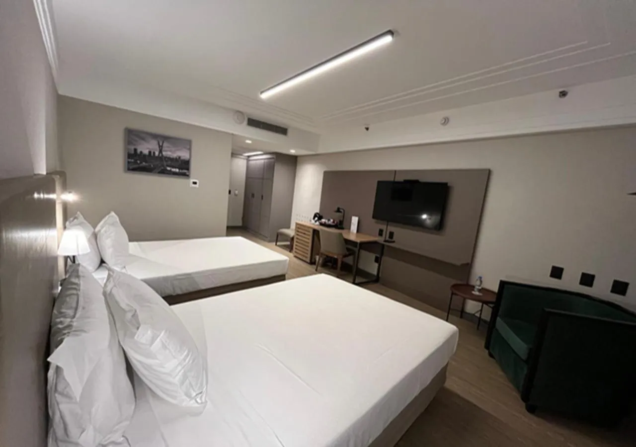 Bedroom, Bed in Radisson Alphaville