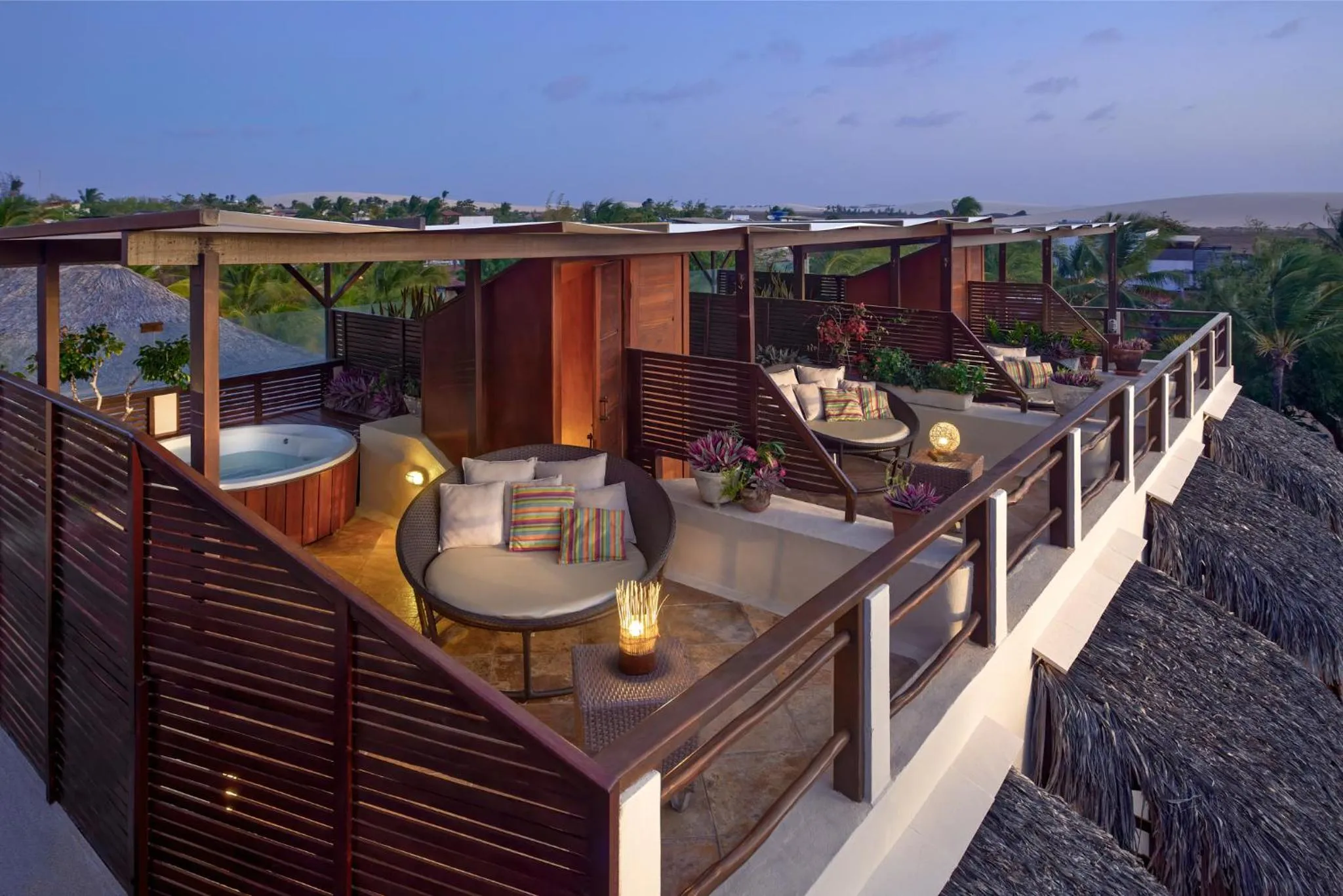 Balcony/Terrace in Araxá Pousada