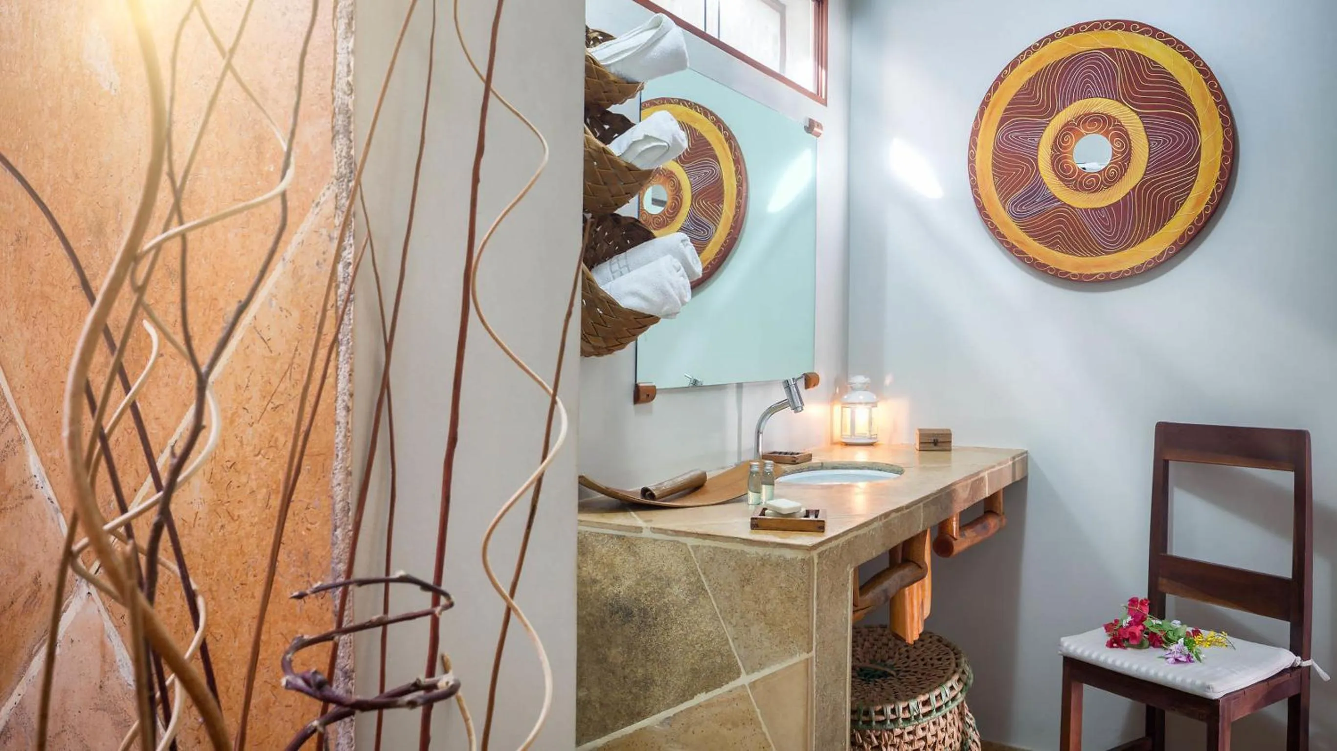 Bathroom in Araxá Pousada