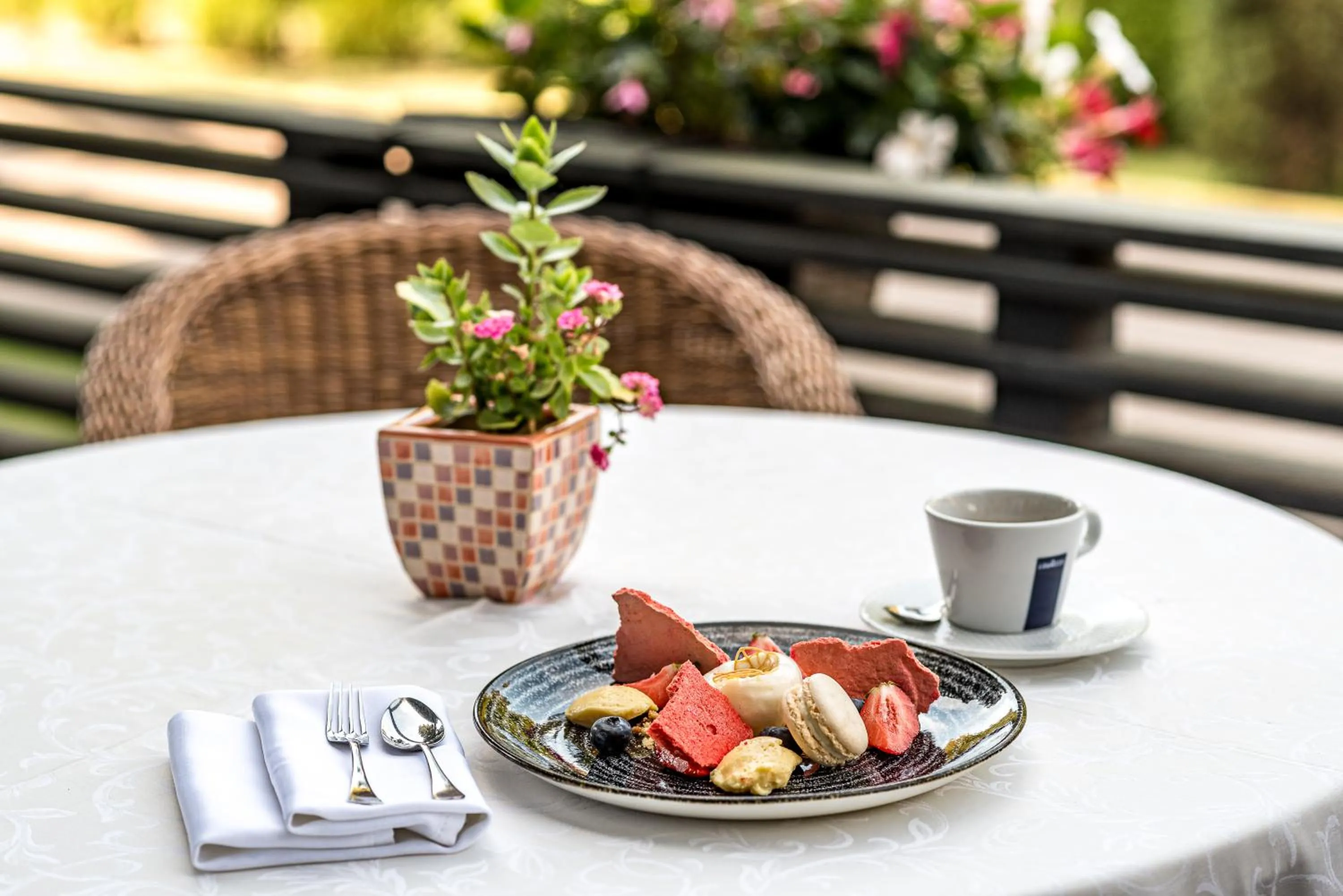 Food close-up in VILNIUS PARK PLAZA HOTEL, Restaurant & Terrace, Panorama Bar, Conference & Banquet Center