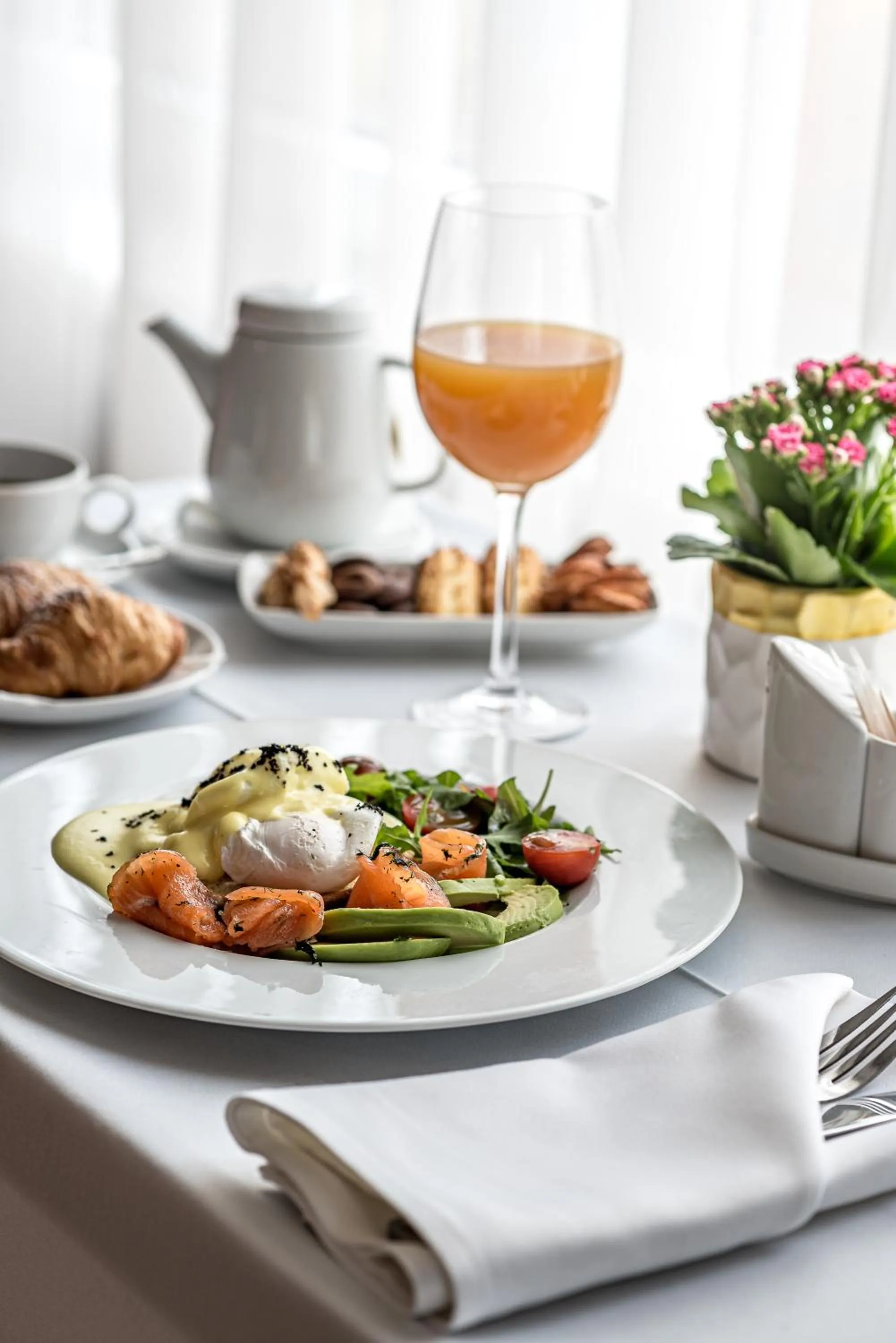 Food close-up in VILNIUS PARK PLAZA HOTEL, Restaurant & Terrace, Panorama Bar, Conference & Banquet Center