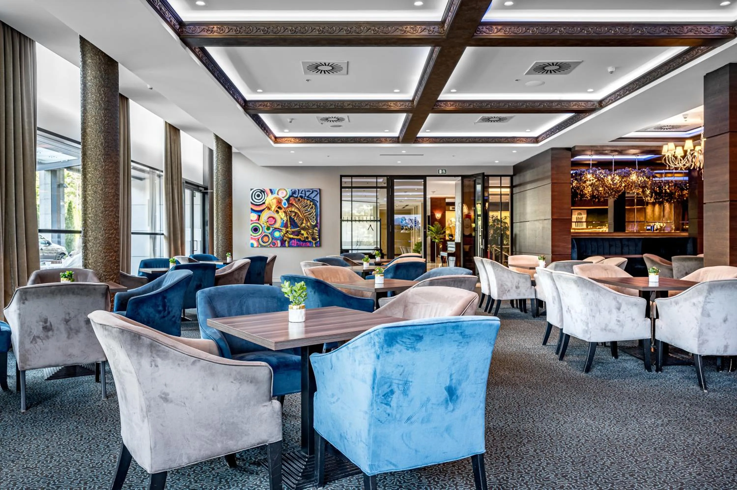 Restaurant/places to eat in VILNIUS PARK PLAZA HOTEL, Restaurant & Terrace, Panorama Bar, Conference & Banquet Center