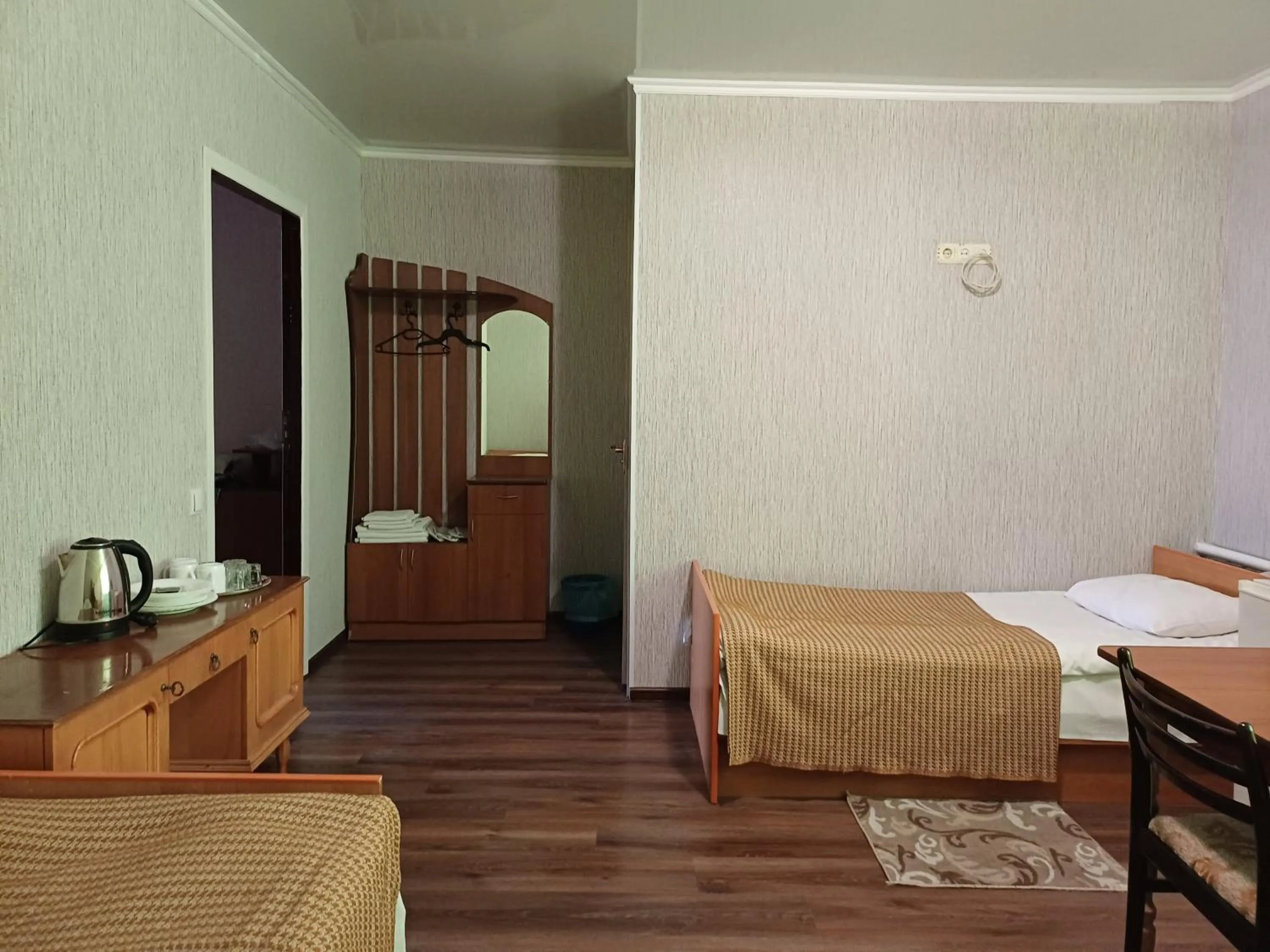 Bed in Hotel Gostynnyi Dvir