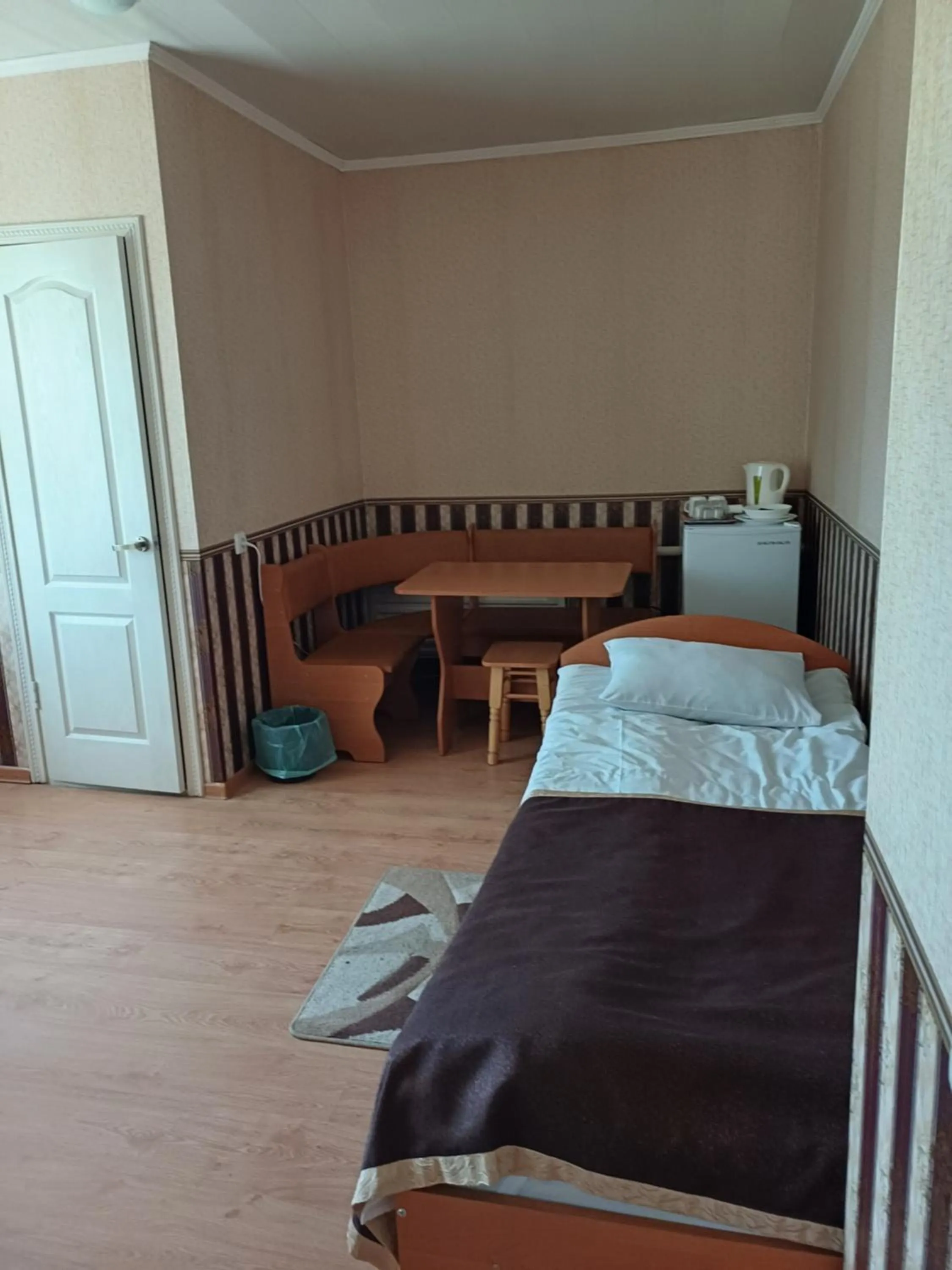 Bed in Hotel Gostynnyi Dvir