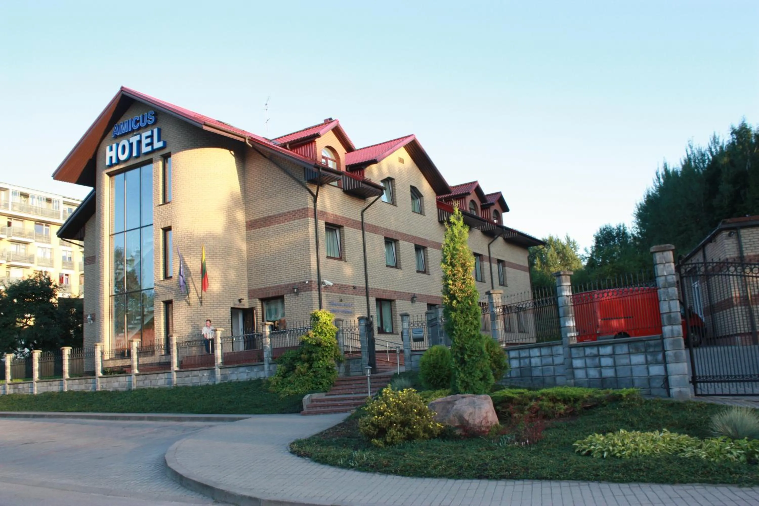 Bird's eye view in Amicus Hotel