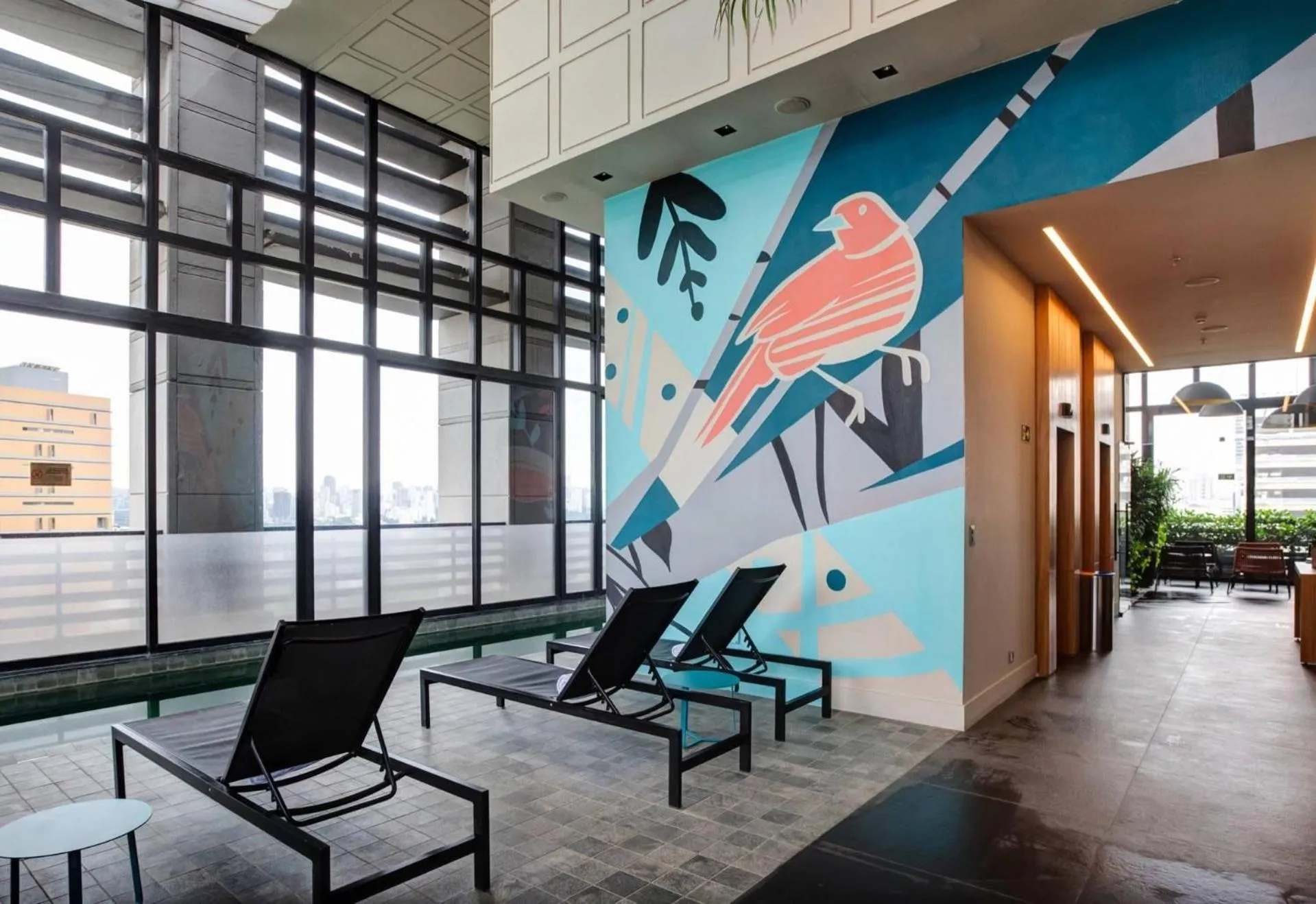 Swimming pool in Radisson Blu São Paulo