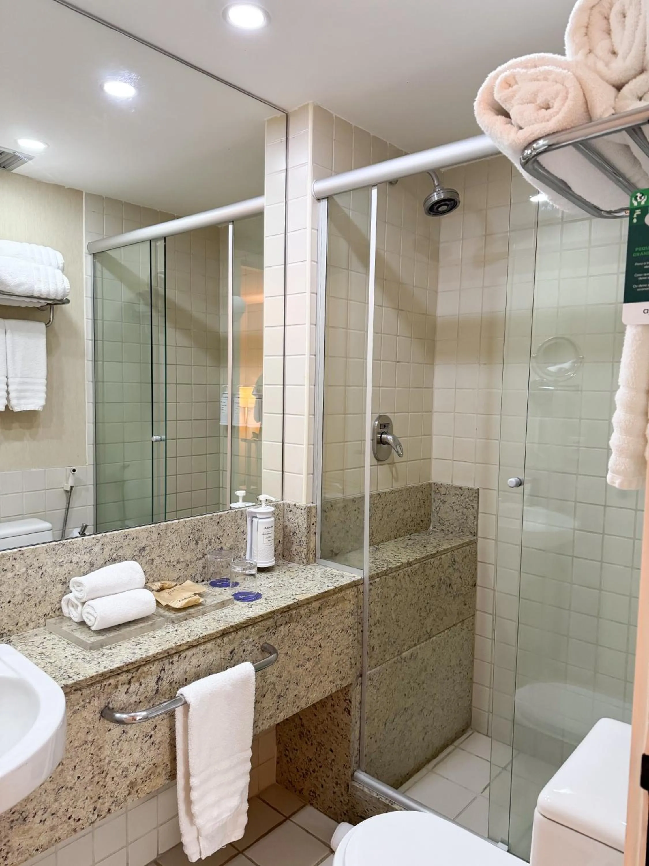 Shower in Radisson Blu São Paulo