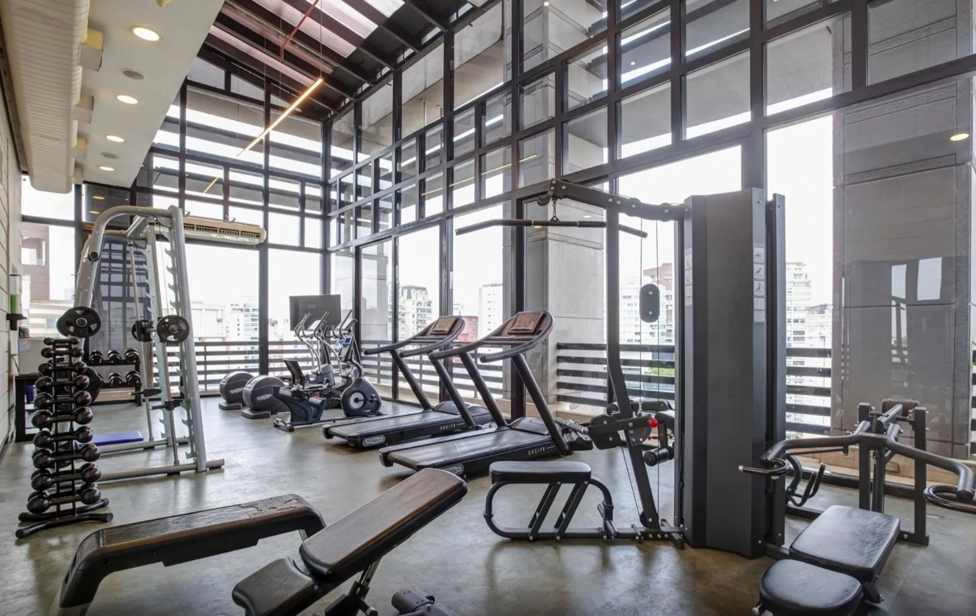 Fitness centre/facilities in Radisson Blu São Paulo
