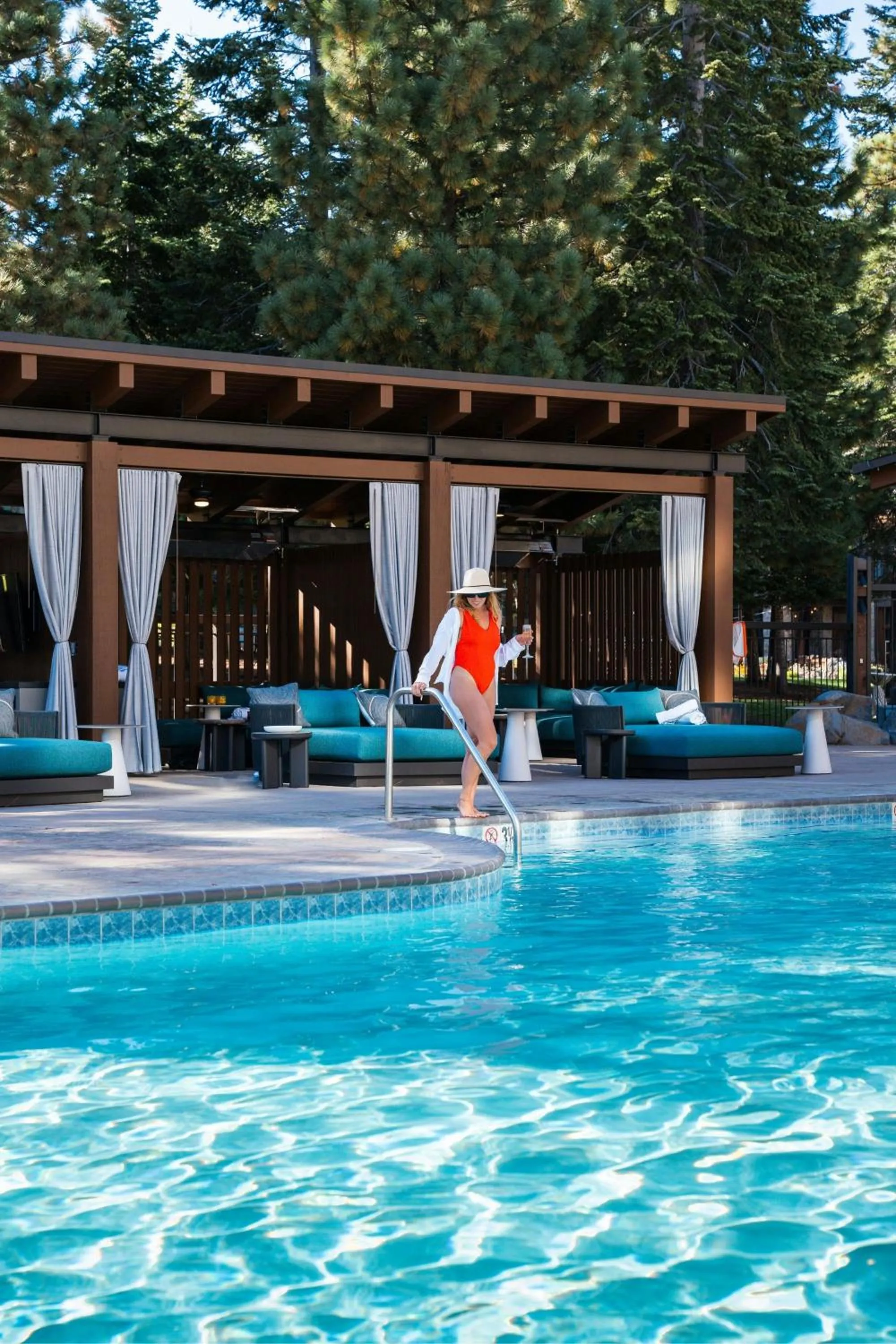 Swimming pool in The Ritz-Carlton, Lake Tahoe