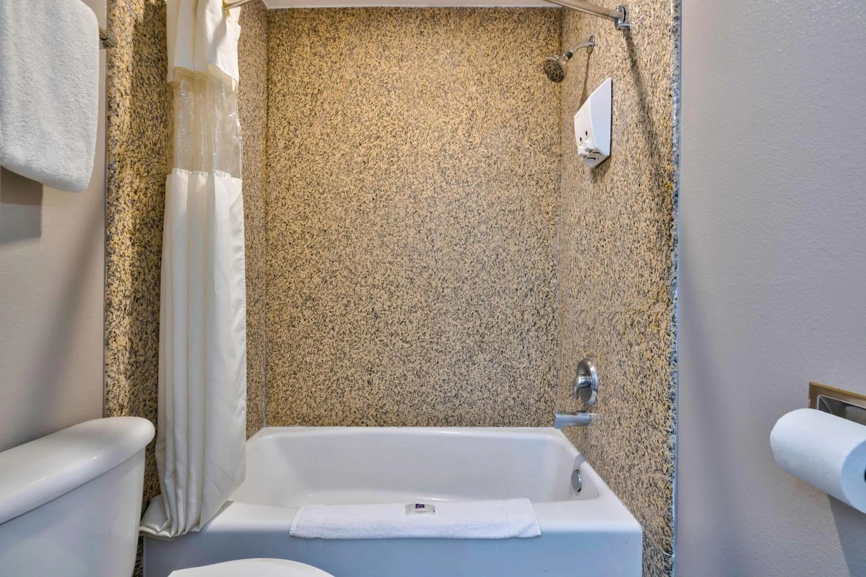 Bathroom in Motel 6 South Gate CA