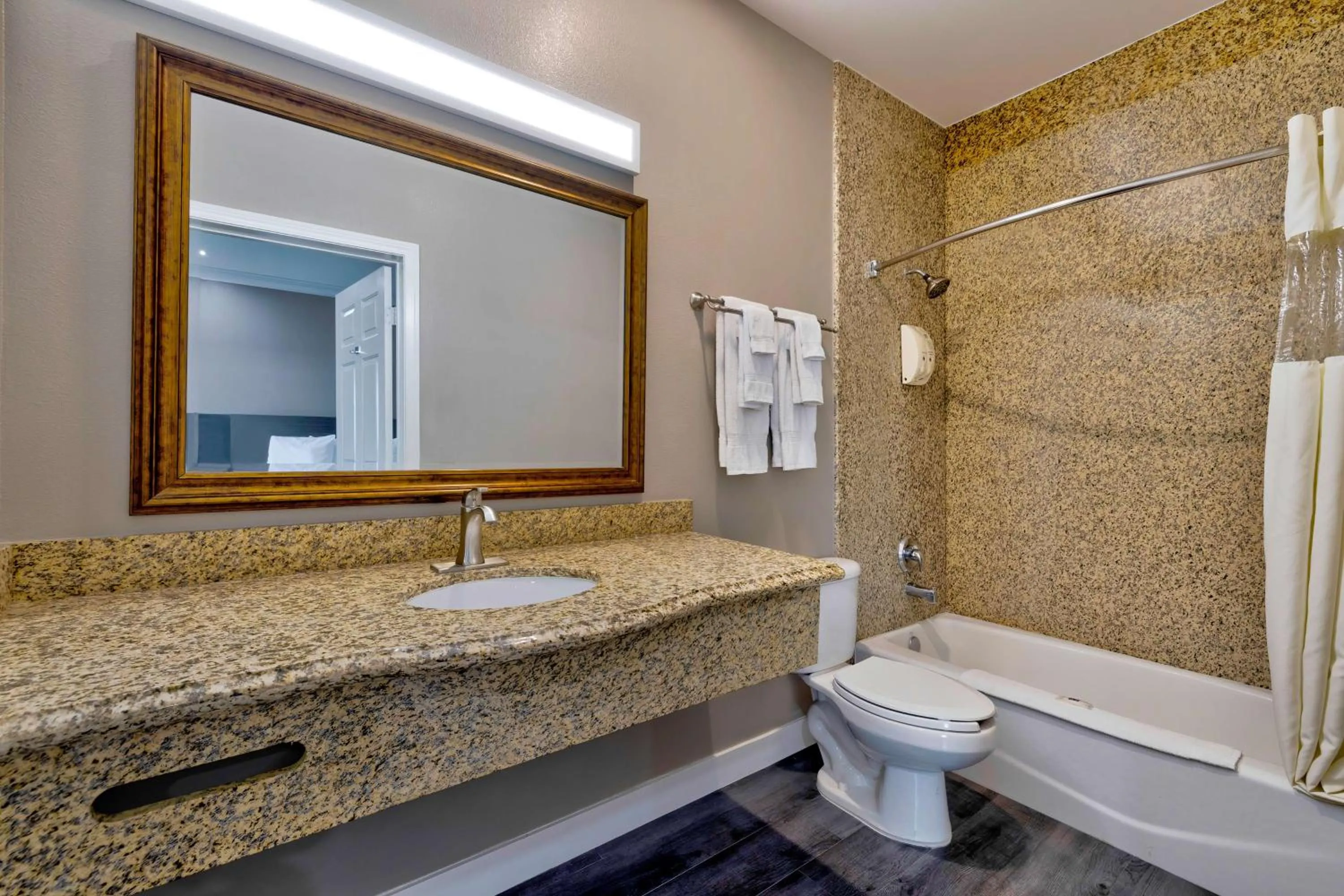 Bathroom in Motel 6 South Gate CA