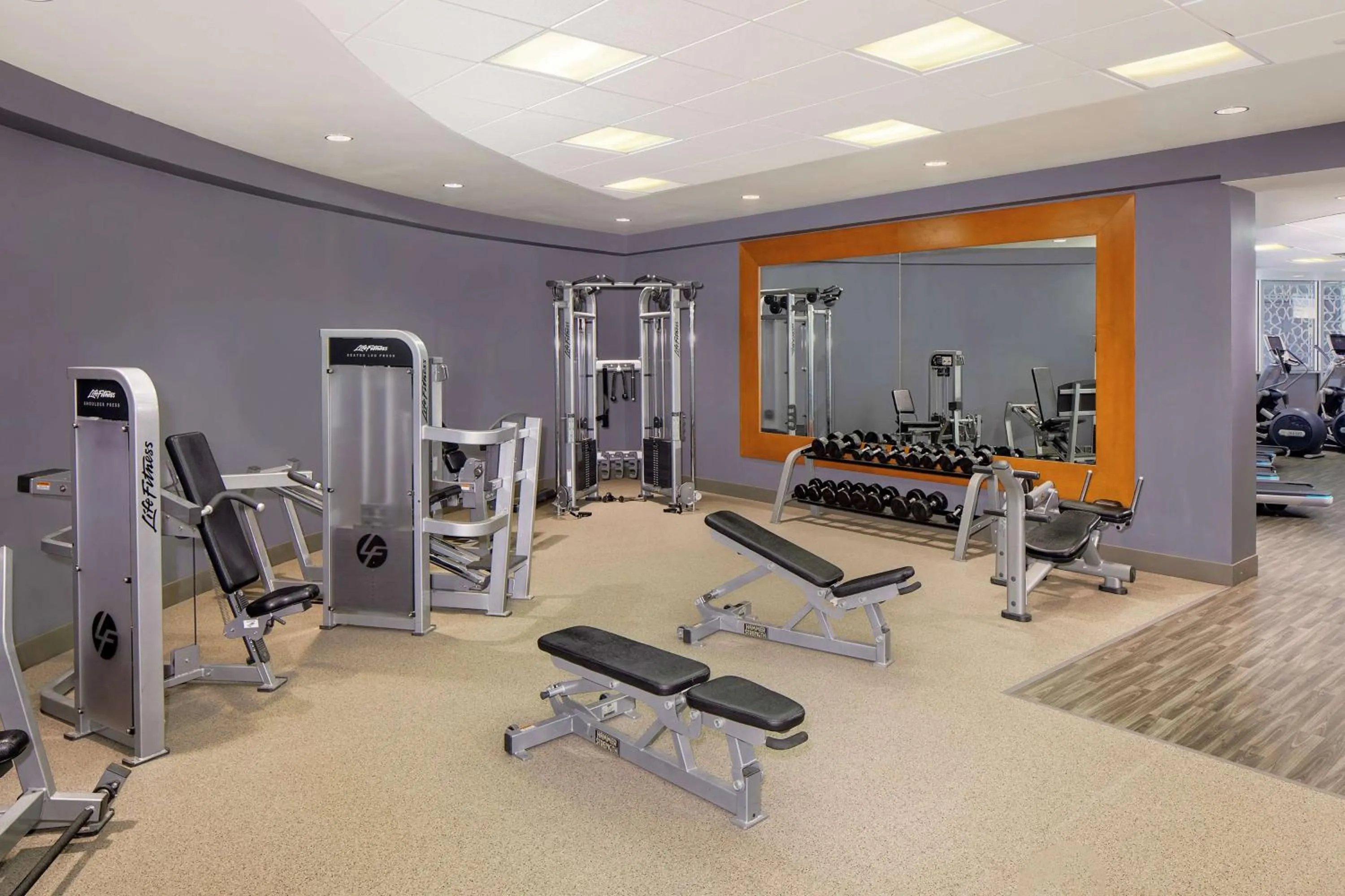 Fitness centre/facilities in DoubleTree by Hilton Hotel South Bend