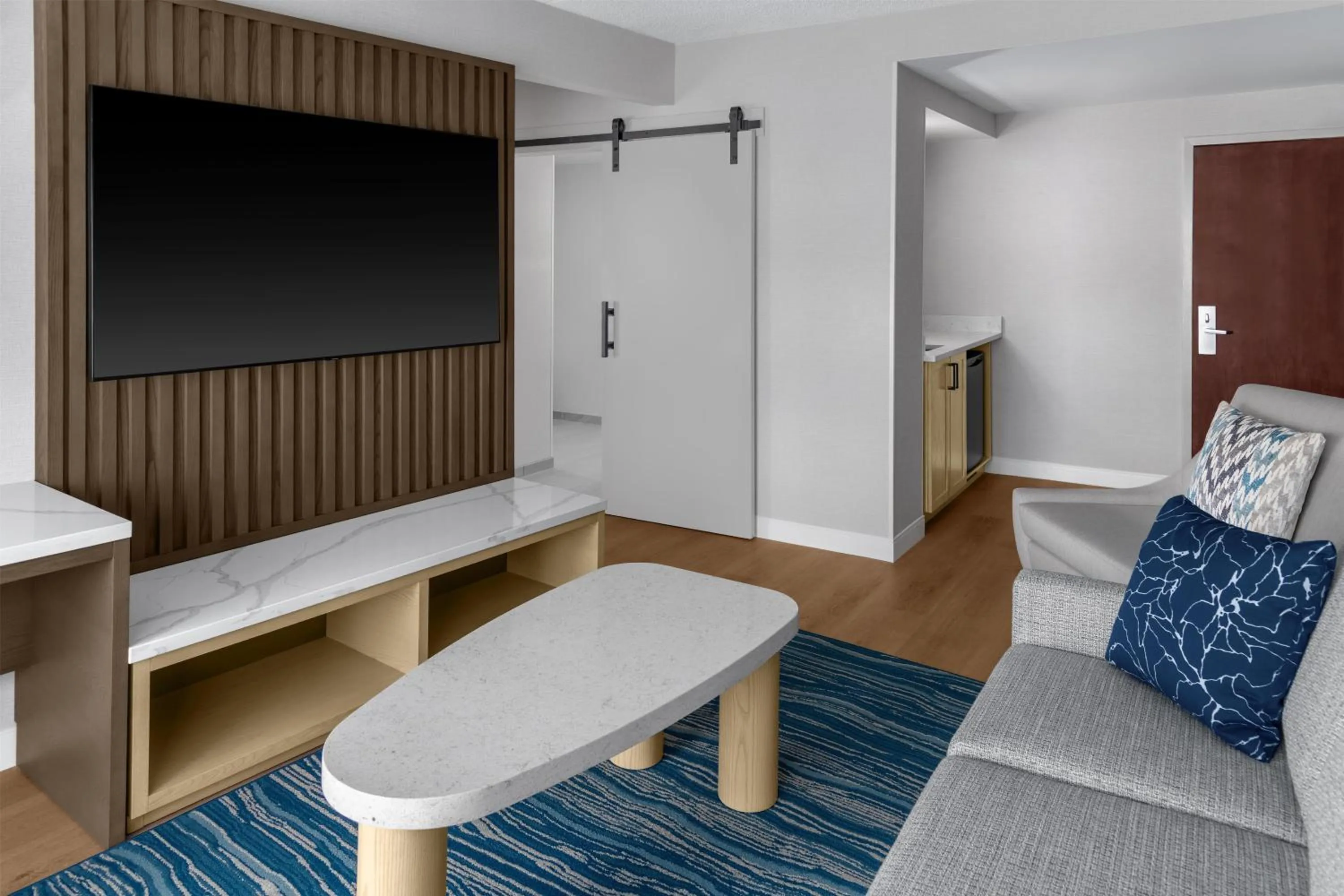 Bedroom, Bed in DoubleTree by Hilton Hotel South Bend