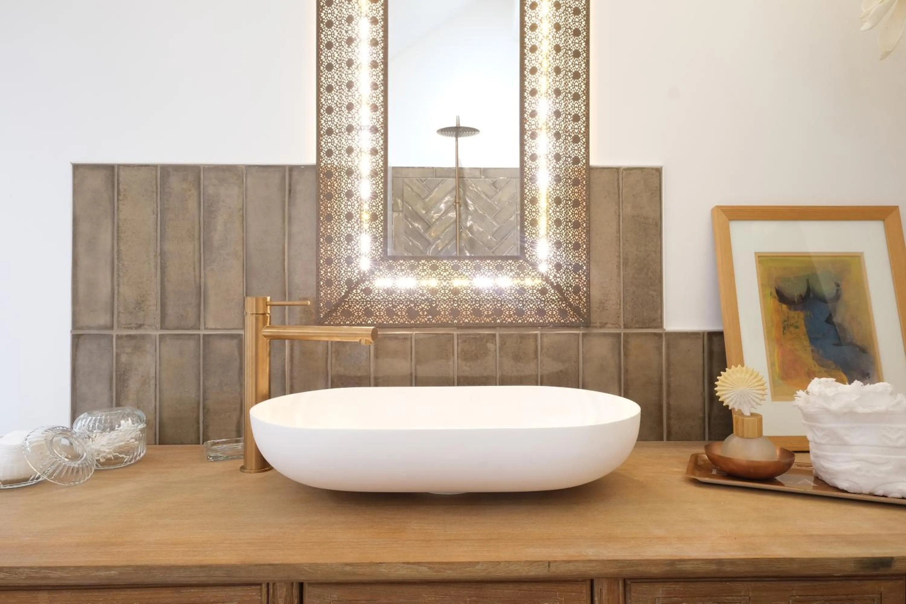 Bathroom in Bed and Breakfast Shandita