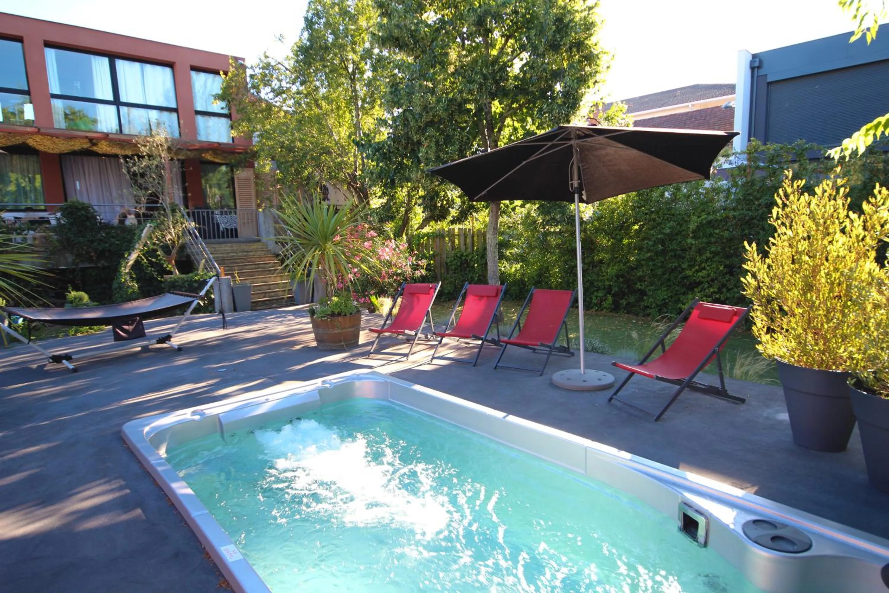 Property building in Bed and Breakfast Shandita