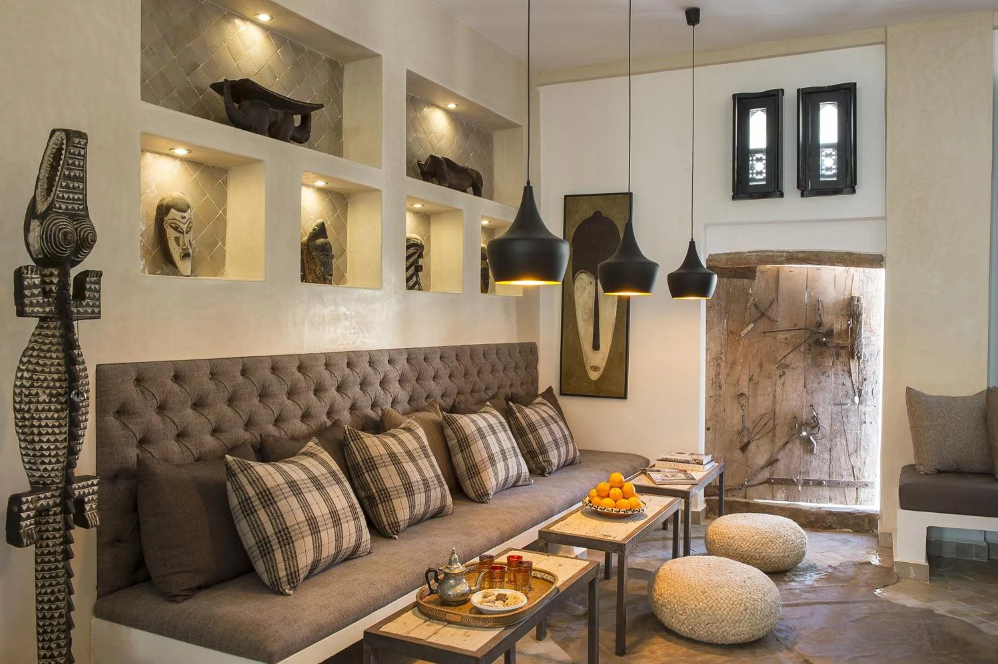 Living room in Munga Guesthouse