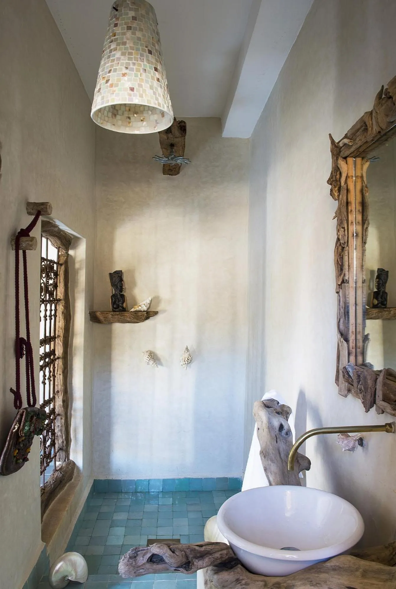 Decorative detail in Munga Guesthouse