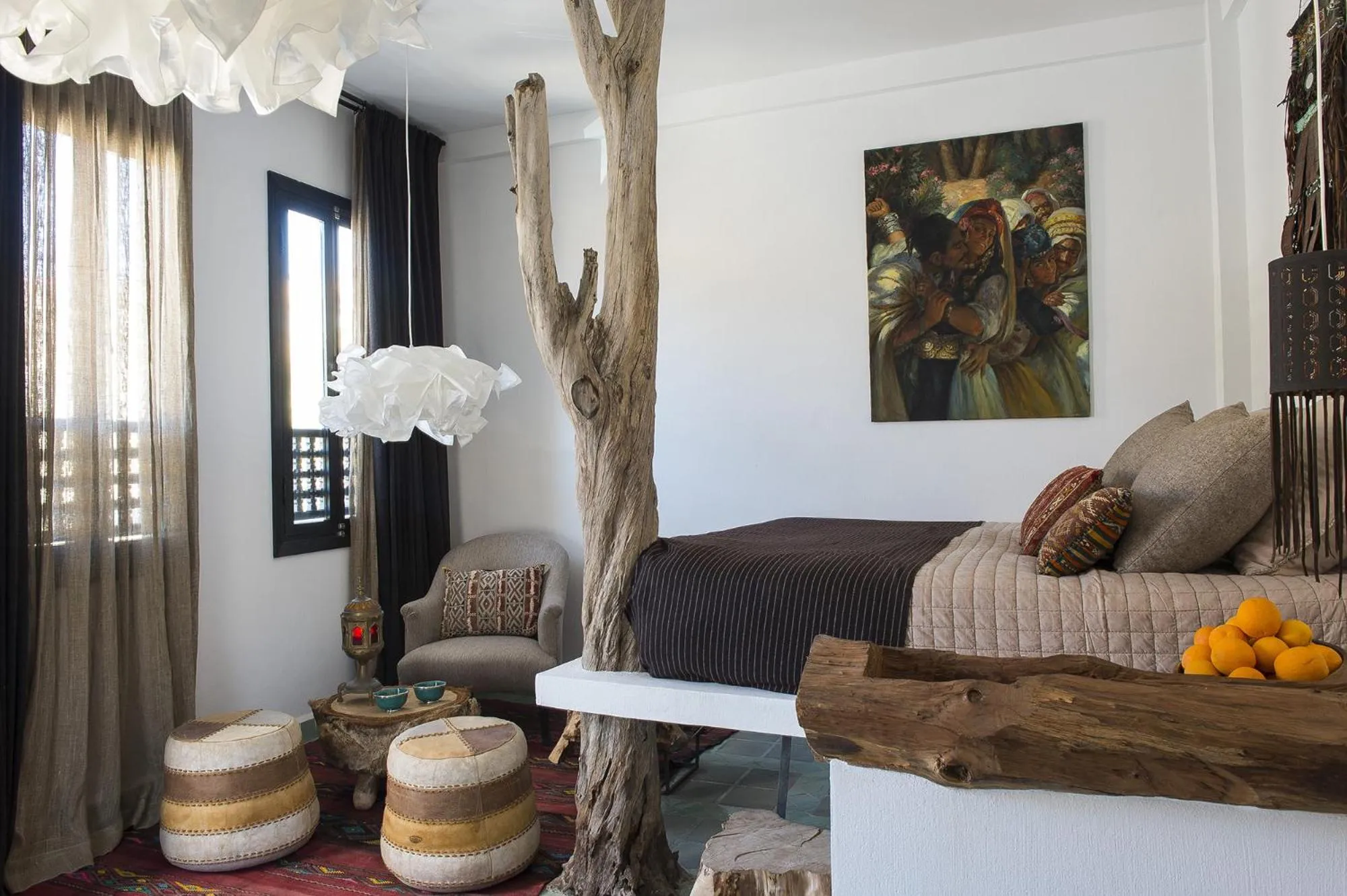 Decorative detail in Munga Guesthouse