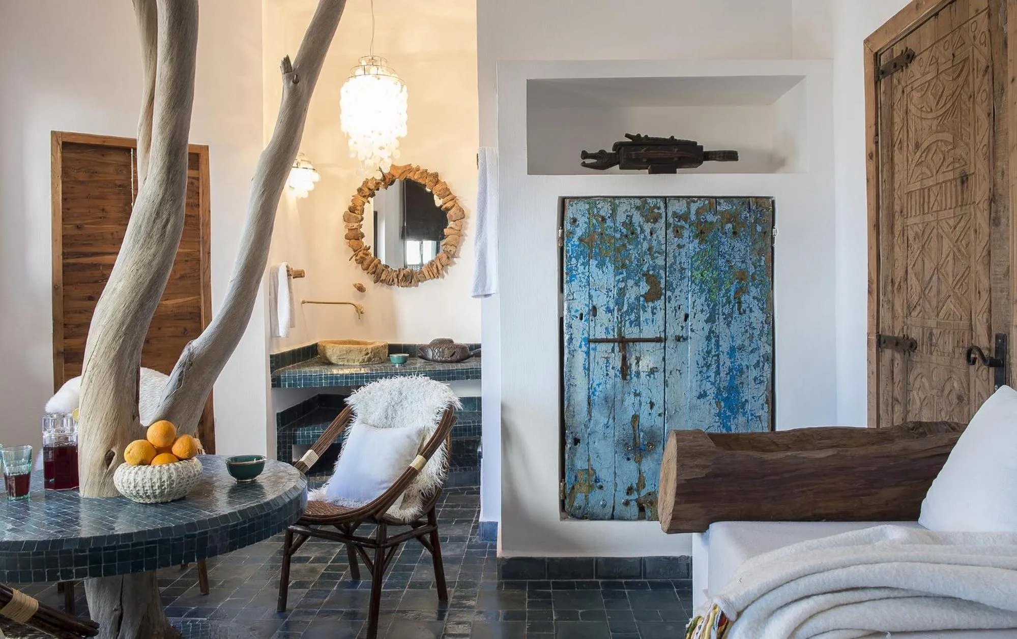 Decorative detail in Munga Guesthouse