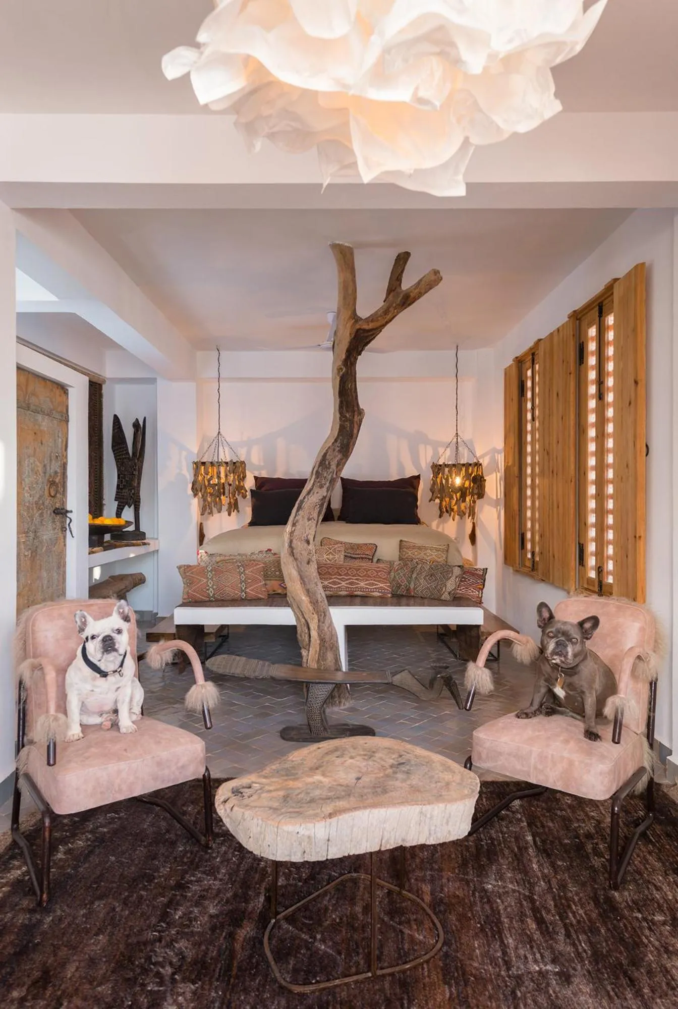 Decorative detail in Munga Guesthouse