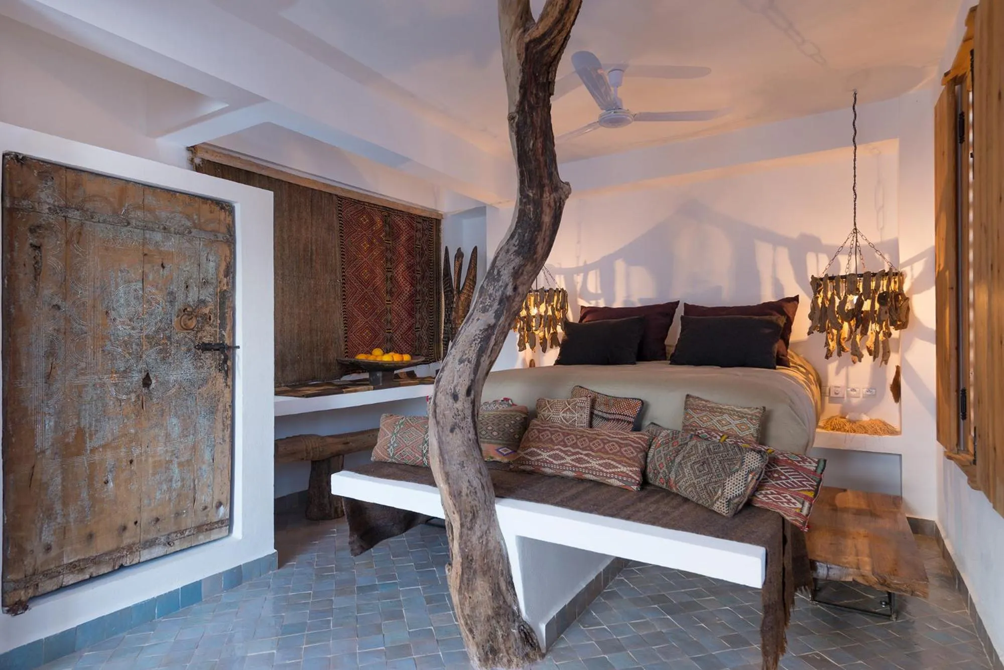 Decorative detail in Munga Guesthouse