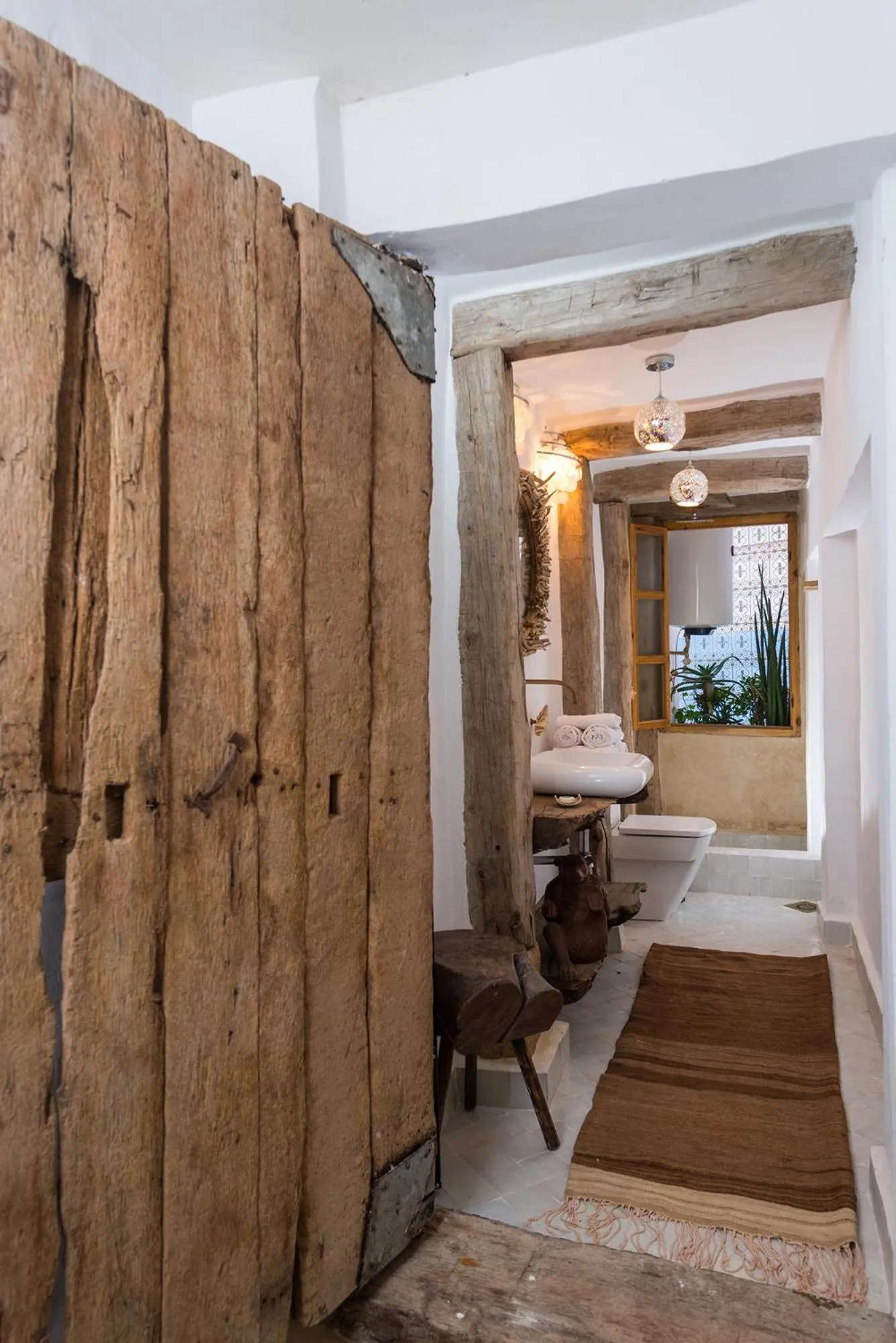 Decorative detail in Munga Guesthouse