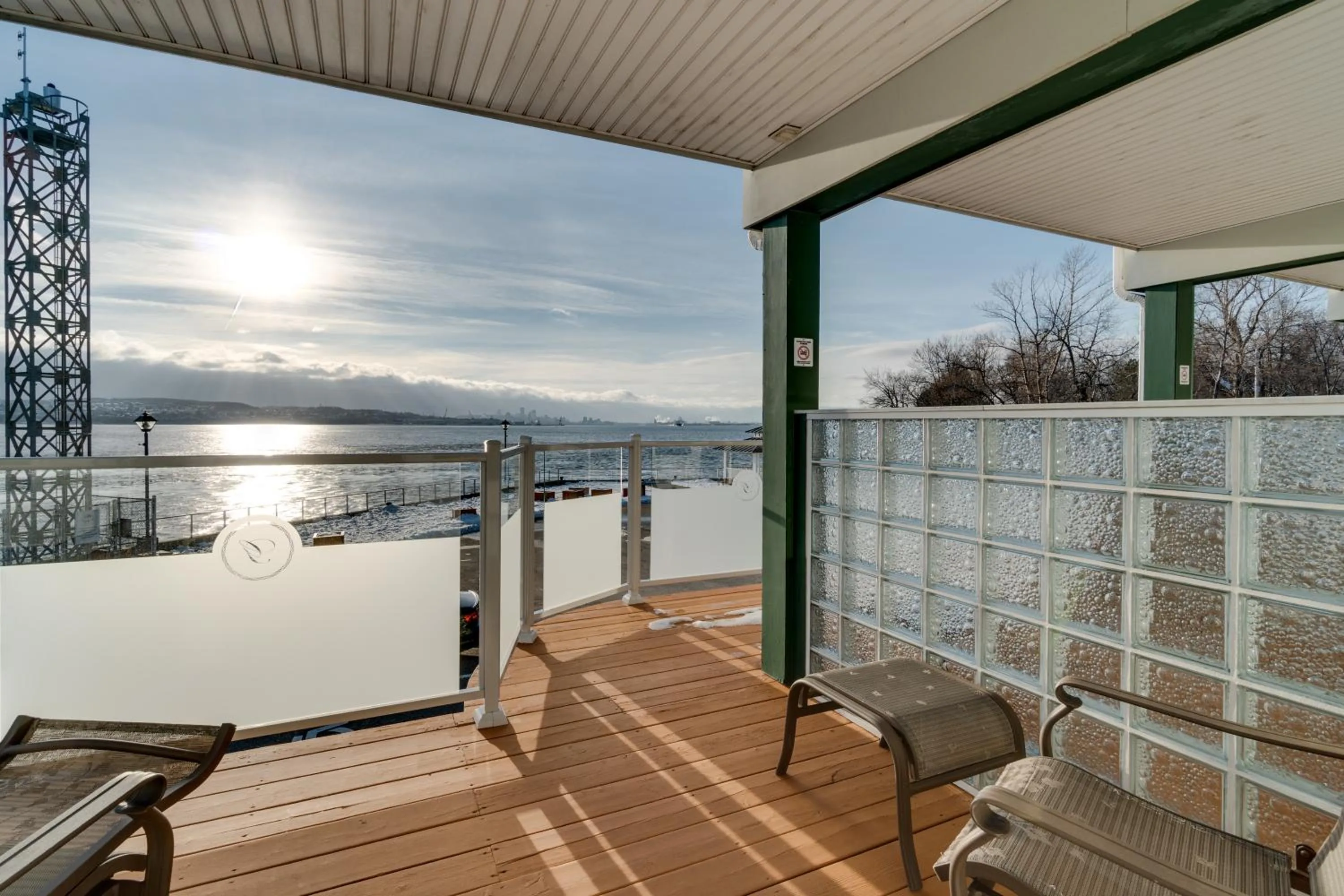 Balcony/Terrace in Goéliche hotel et appartement