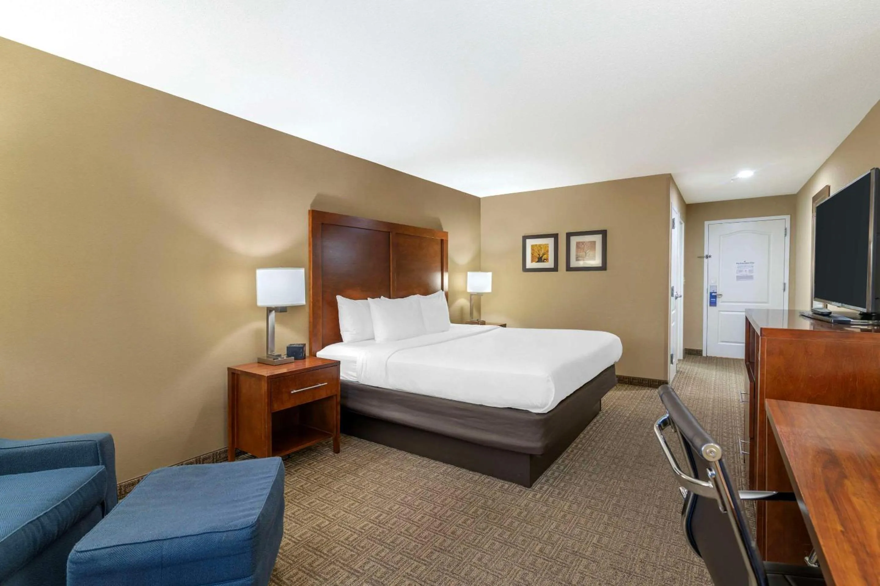 Bedroom, Bed in Comfort Inn & Suites Dover-Portsmouth