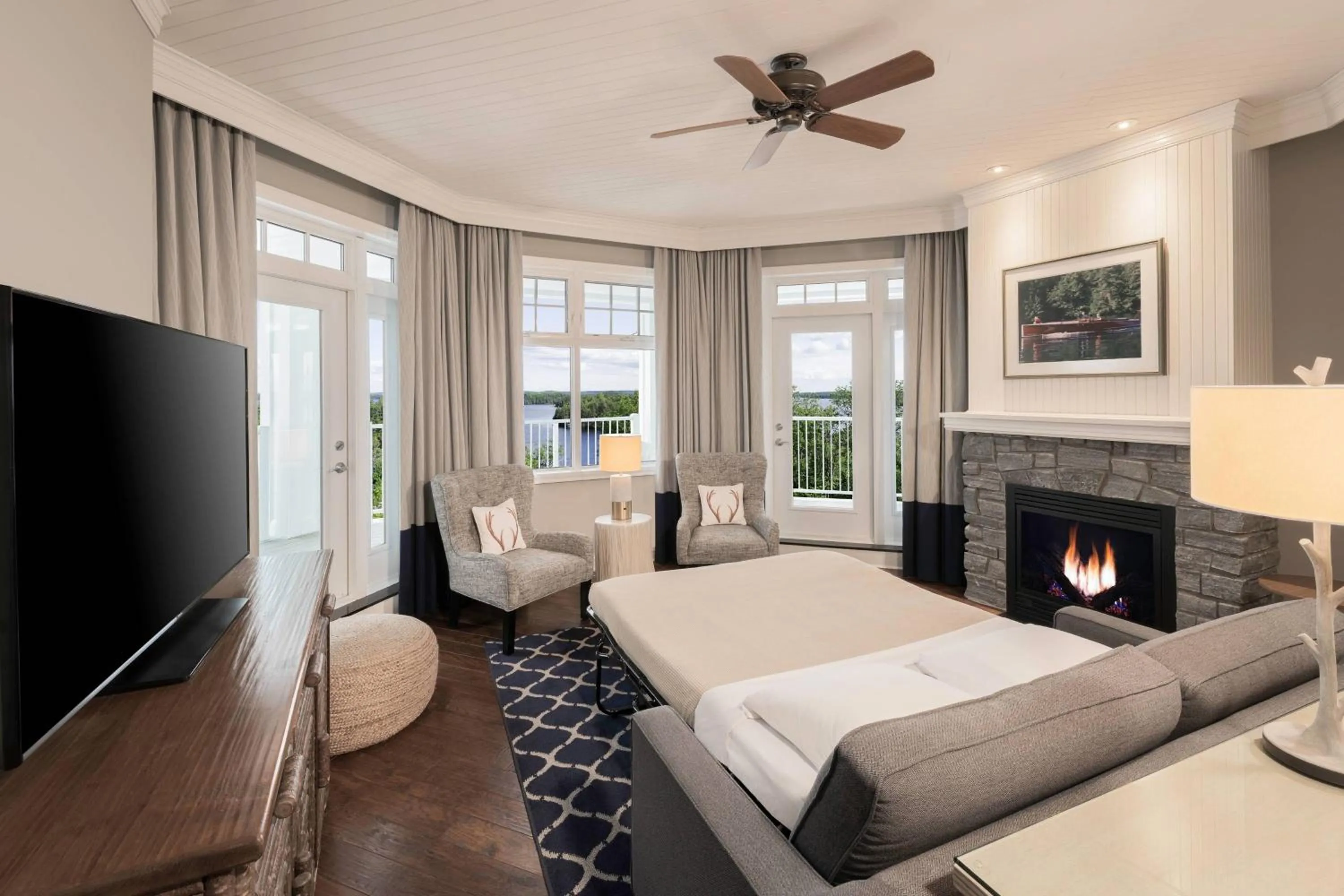 Bedroom in JW Marriott The Rosseau Muskoka Resort & Spa