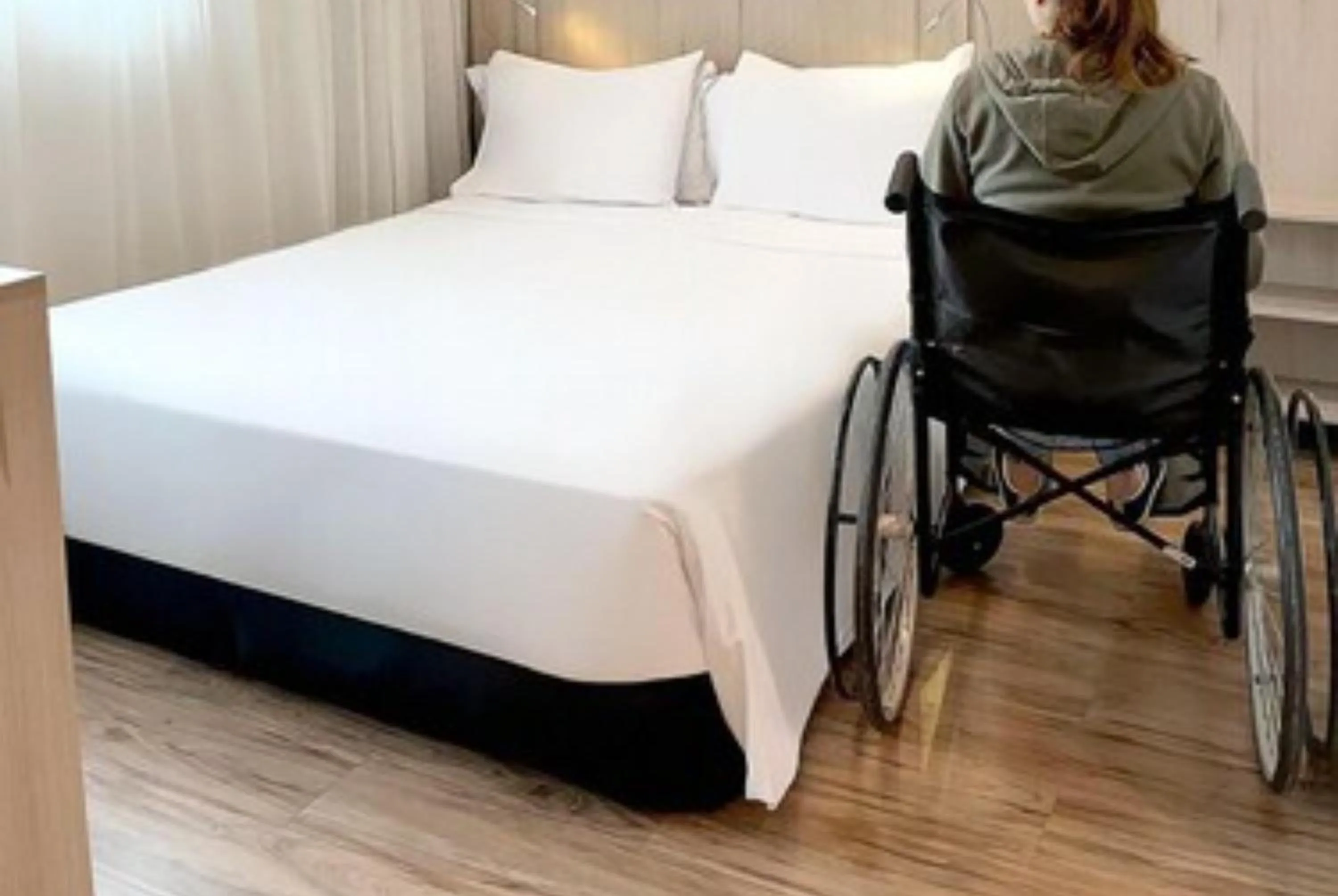 Bed in Radisson Oscar Freire