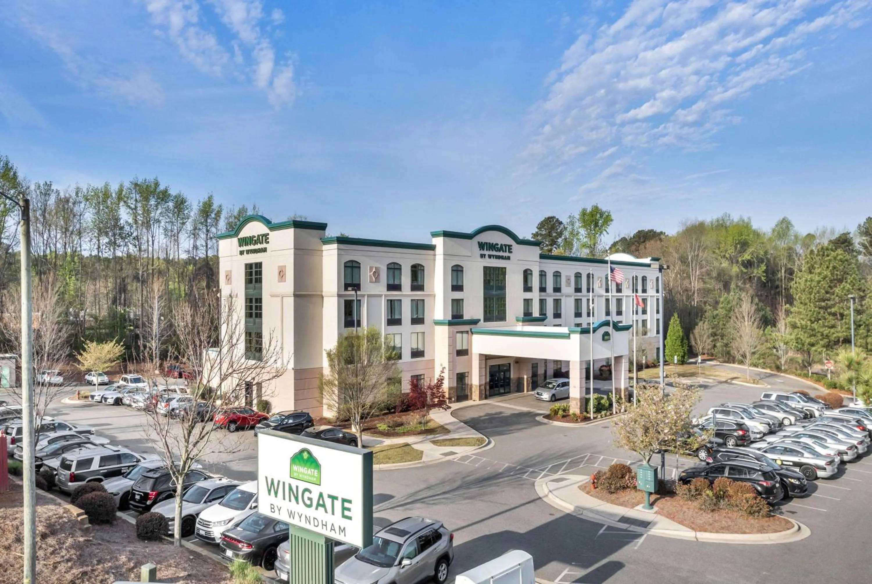 Property building in Wingate by Wyndham State Arena Raleigh/Cary Hotel