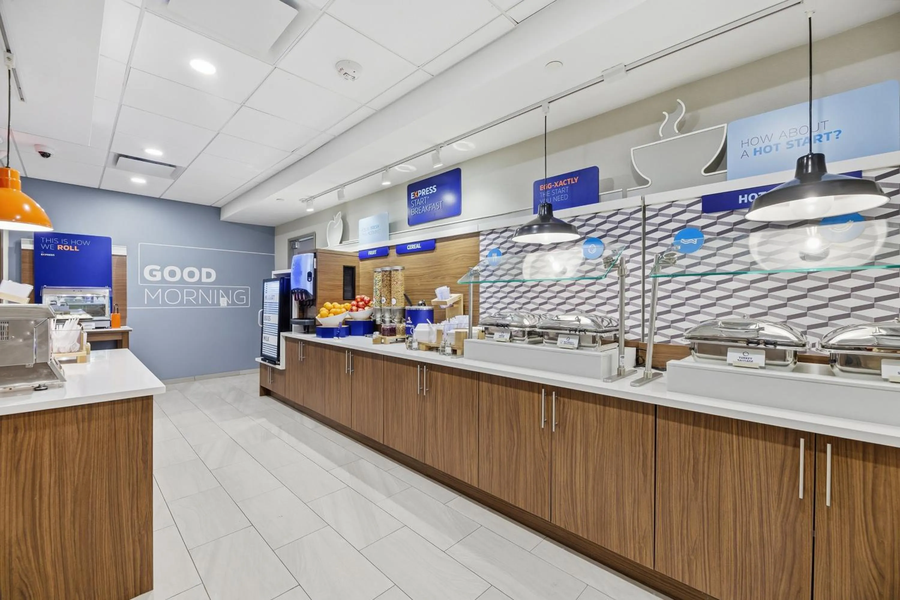 Restaurant/places to eat in Holiday Inn Express & Suites Raleigh West - Lenovo Center by IHG